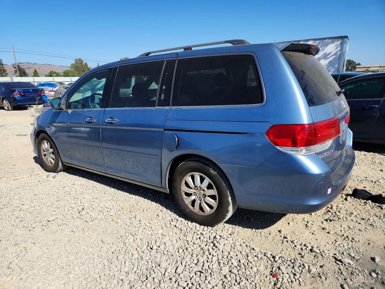 2008 Honda Odyssey Exl Синий vin: 5FNRL38768B074103