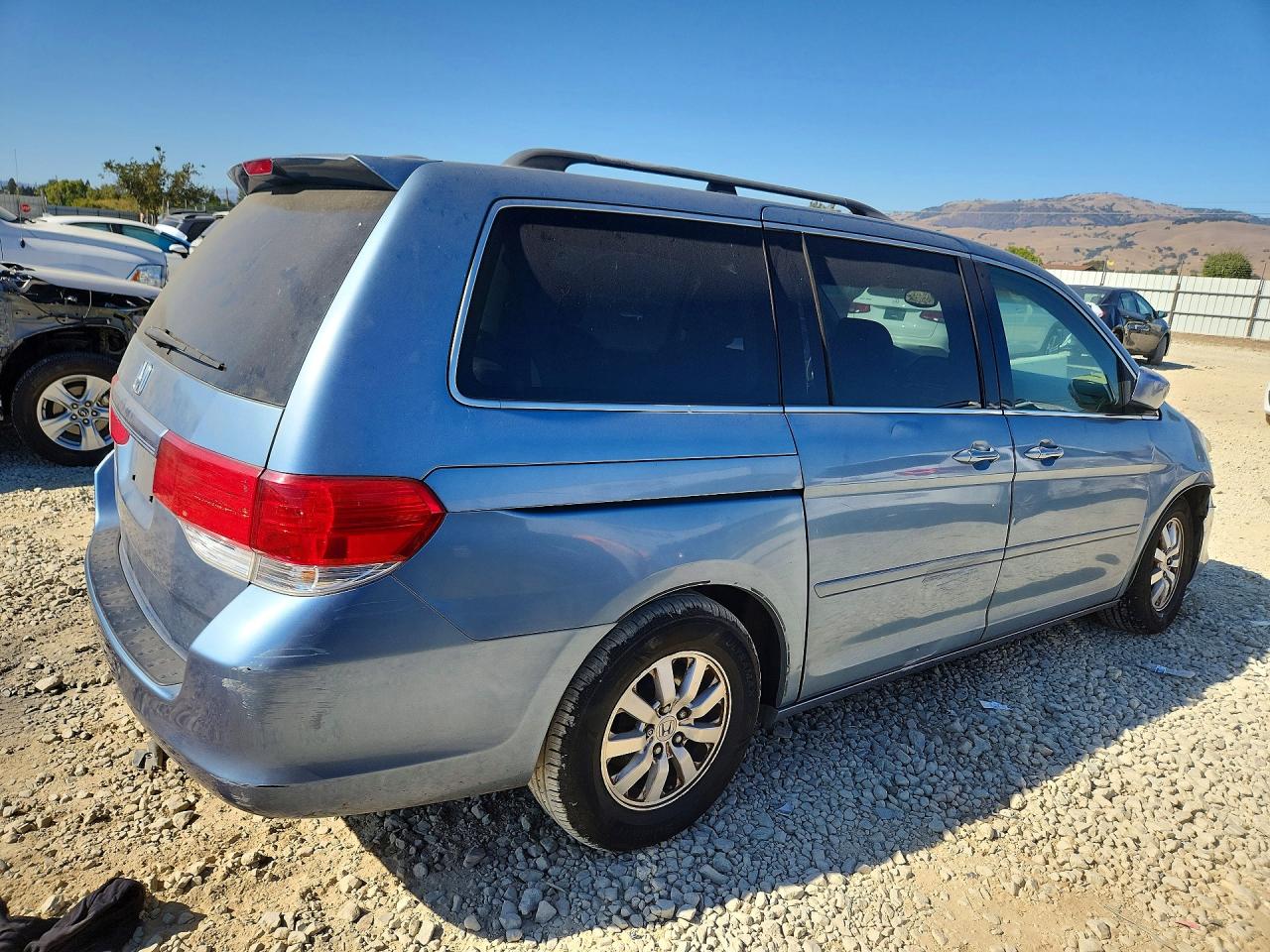 2008 Honda Odyssey Exl Синий vin: 5FNRL38768B074103