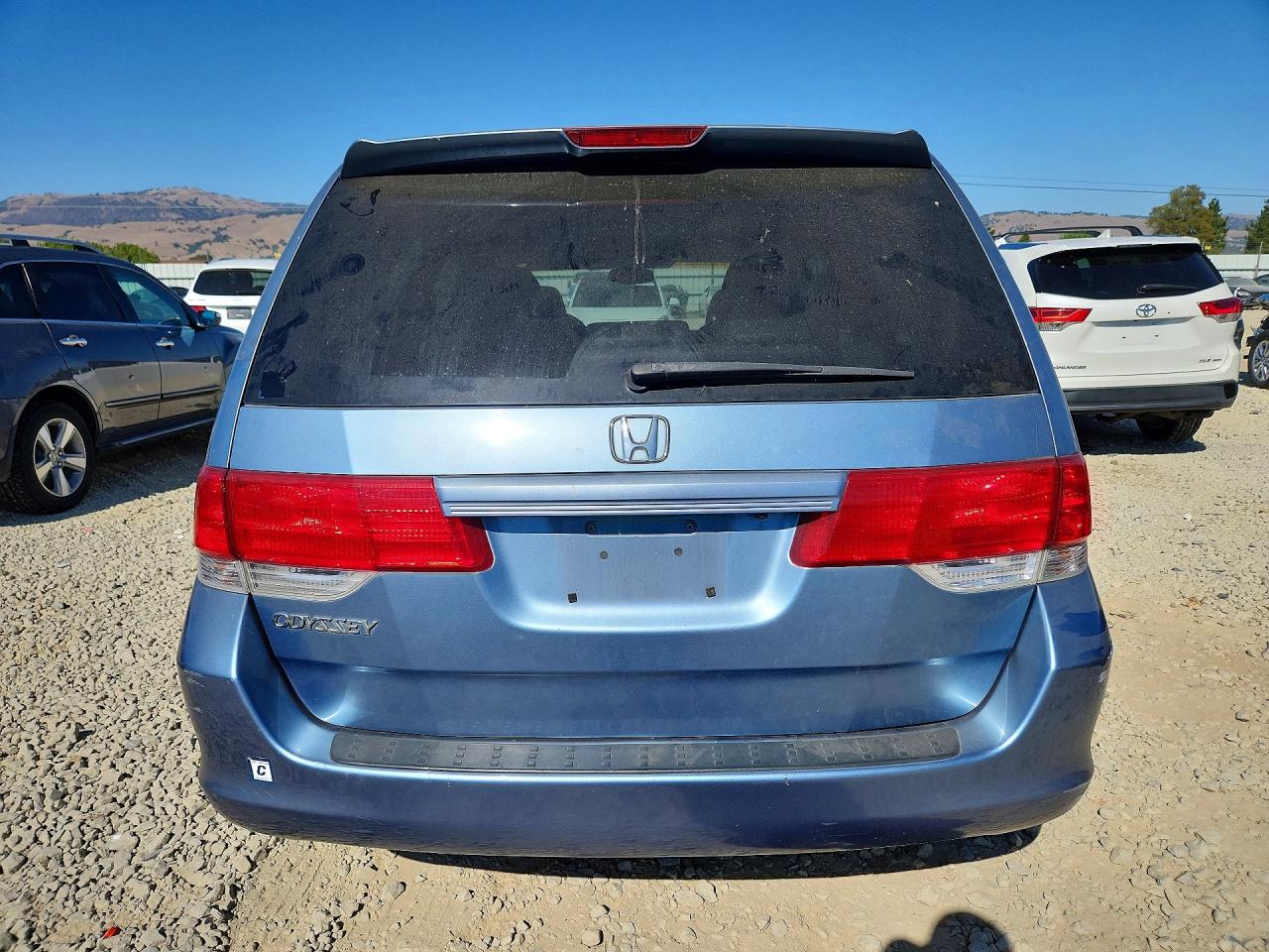 2008 Honda Odyssey Exl Синий vin: 5FNRL38768B074103