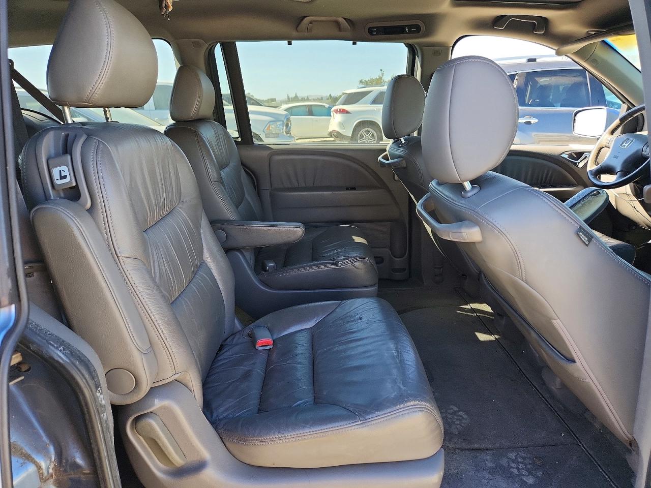 2008 Honda Odyssey Exl Синий vin: 5FNRL38768B074103