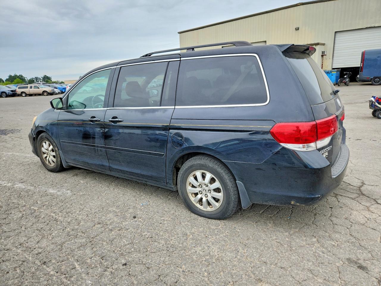 2008 Honda Odyssey Exl Black vin: 5FNRL38768B114406