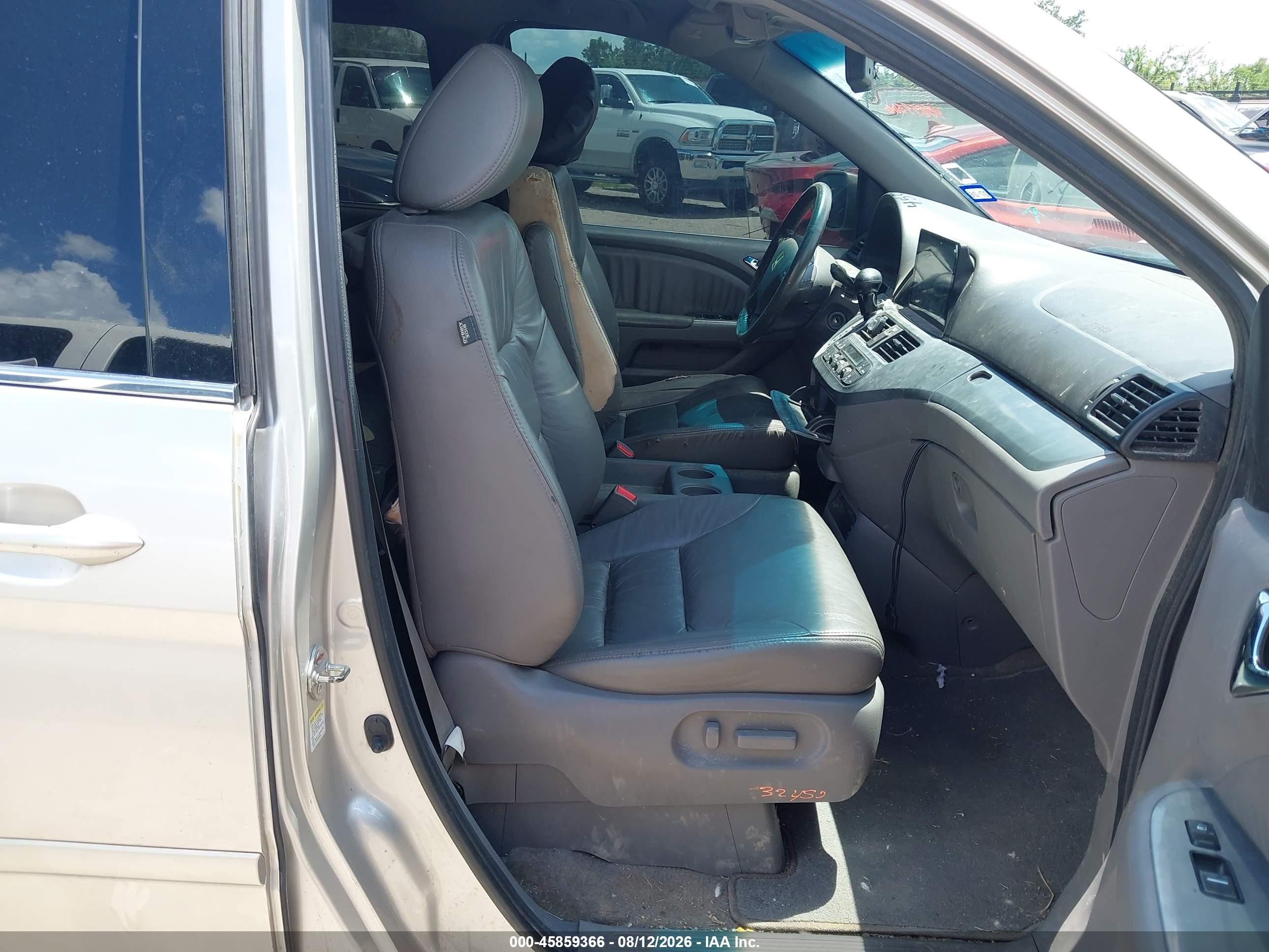 2008 Honda Odyssey Ex-l Бежевый vin: 5FNRL38768B409506