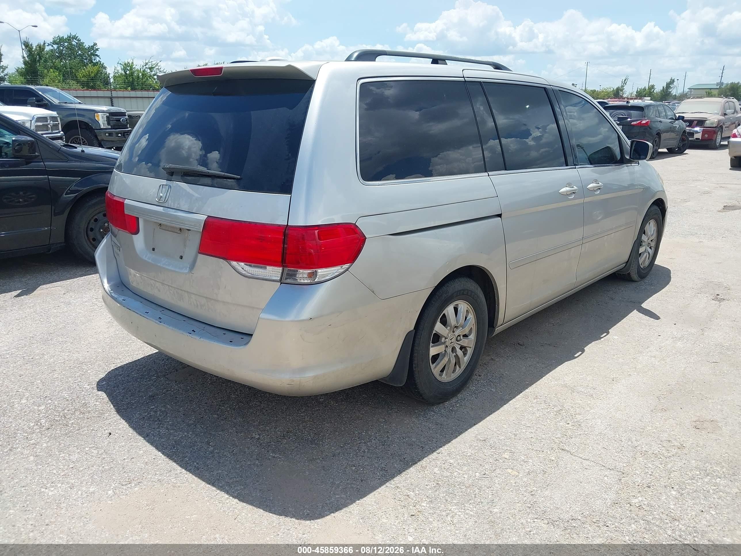 2008 Honda Odyssey Ex-l Бежевый vin: 5FNRL38768B409506
