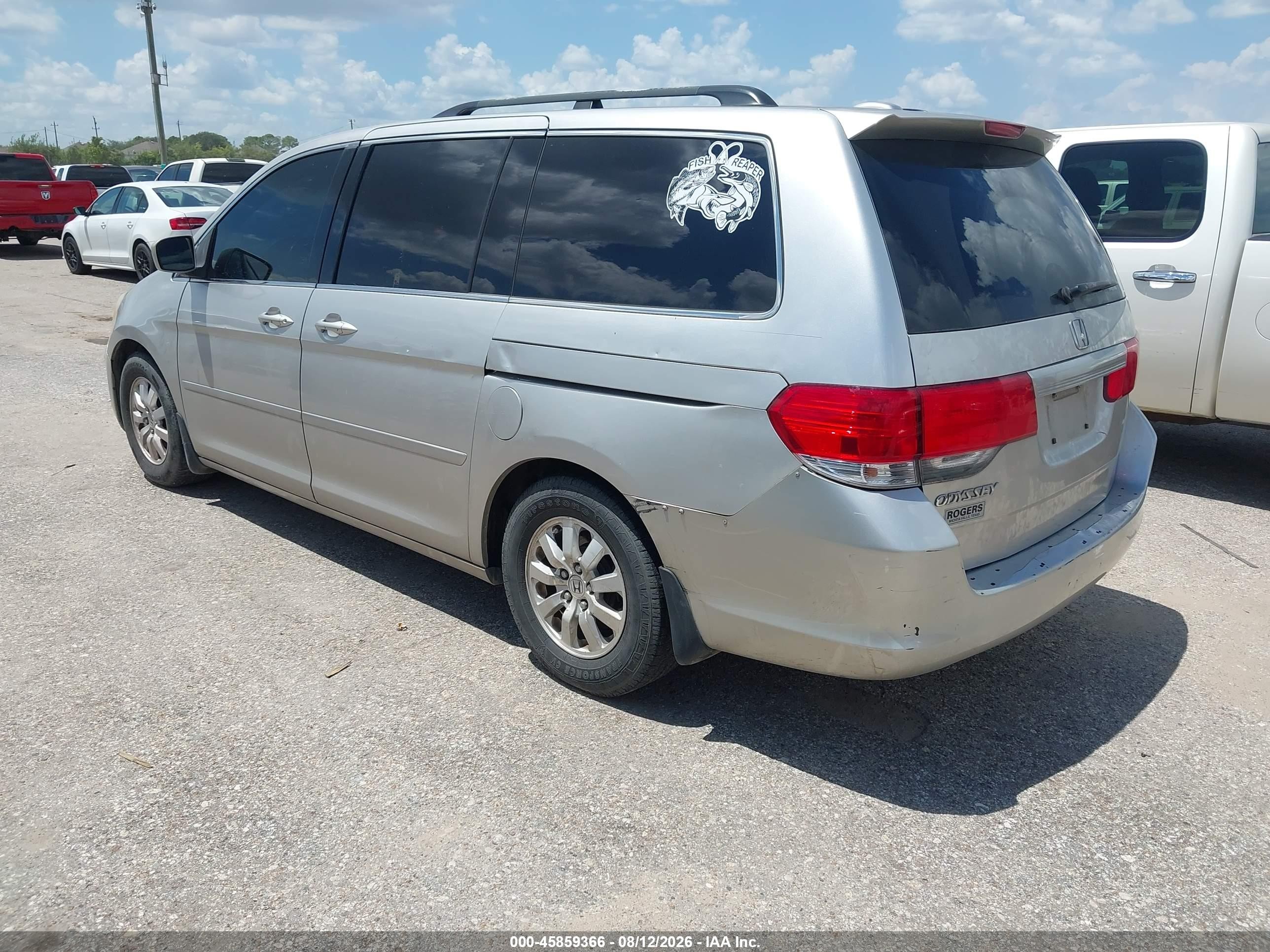2008 Honda Odyssey Ex-l Бежевый vin: 5FNRL38768B409506