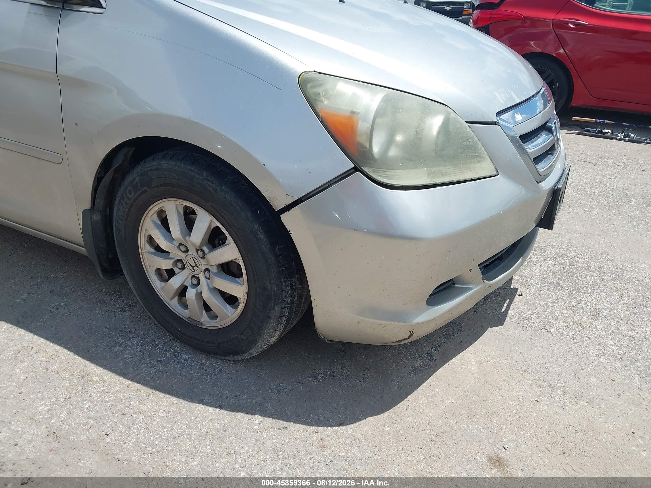 2008 Honda Odyssey Ex-l Бежевый vin: 5FNRL38768B409506