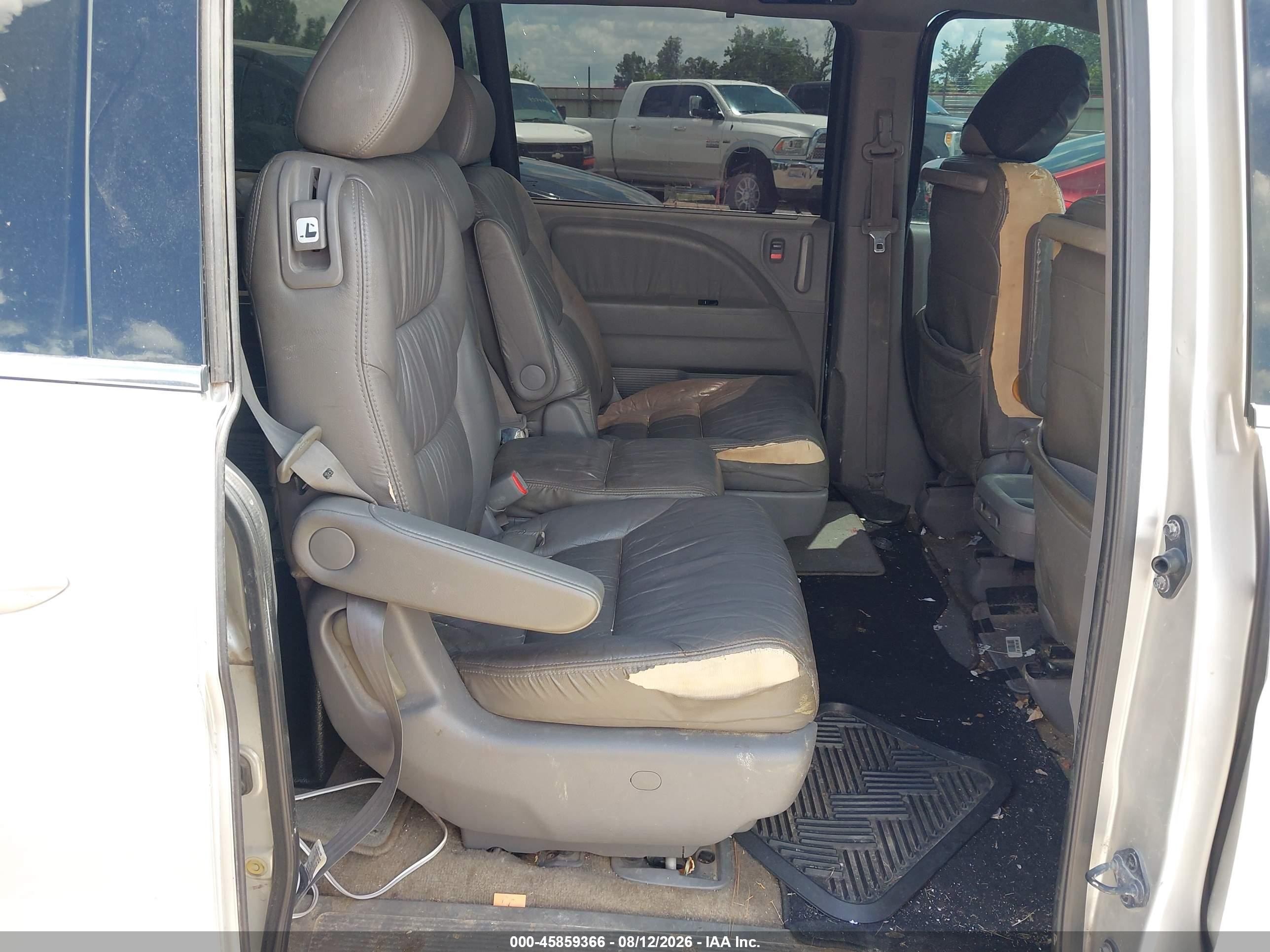 2008 Honda Odyssey Ex-l Бежевый vin: 5FNRL38768B409506