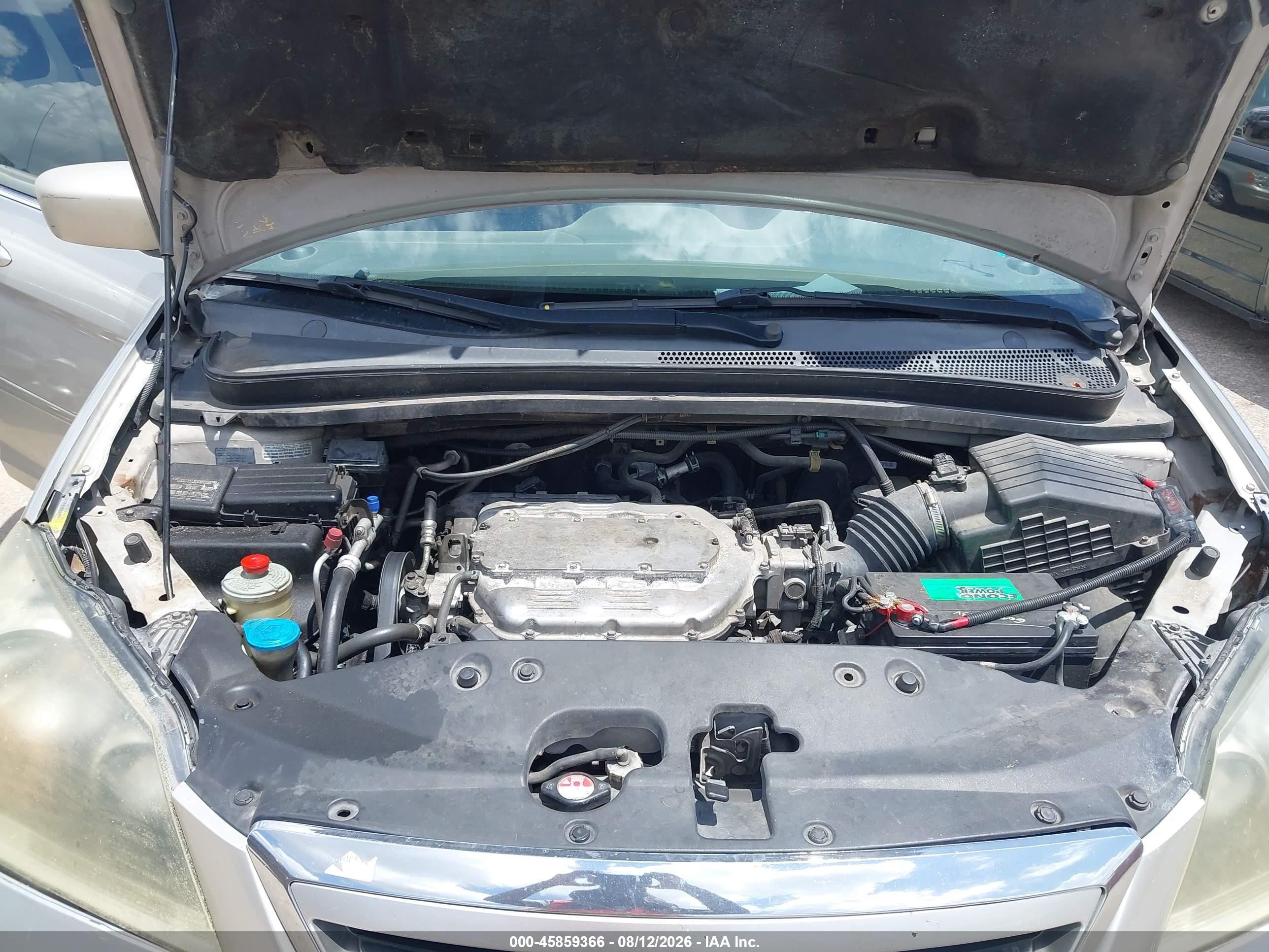 2008 Honda Odyssey Ex-l Бежевый vin: 5FNRL38768B409506