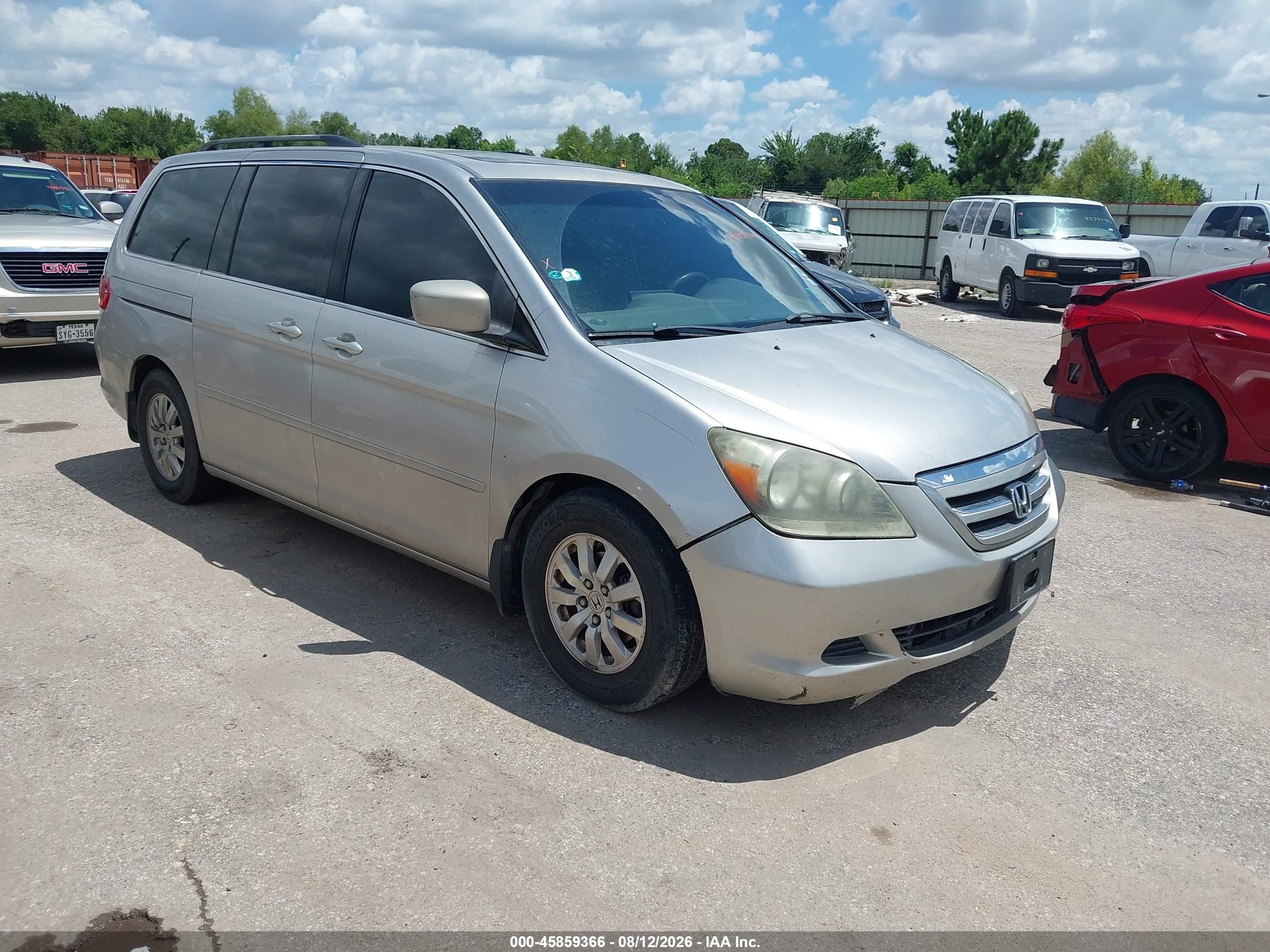 2008 Honda Odyssey Ex-l Бежевый vin: 5FNRL38768B409506