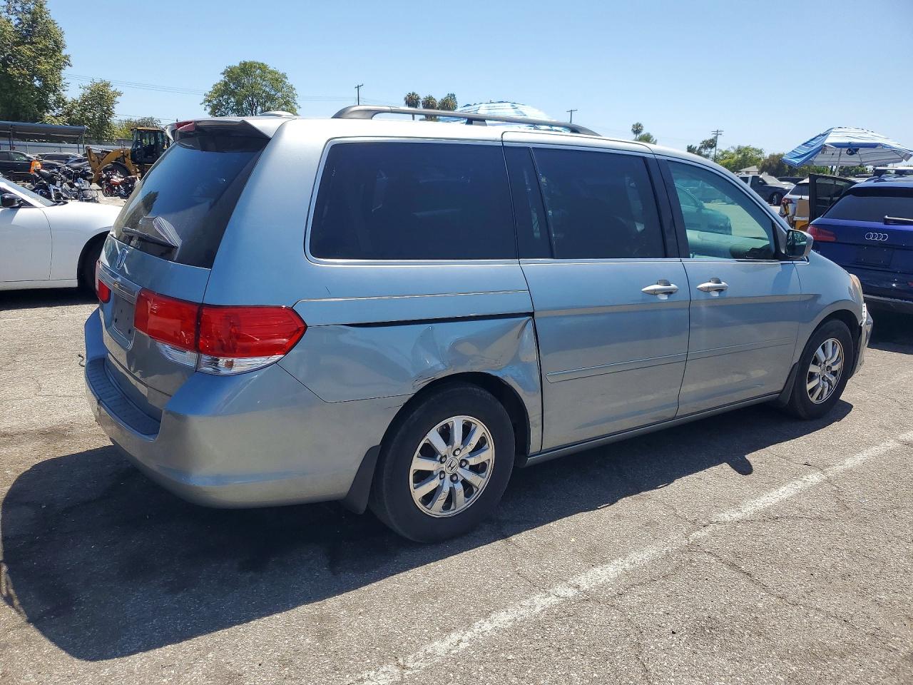 2009 Honda Odyssey Exl Gray vin: 5FNRL38769B008474