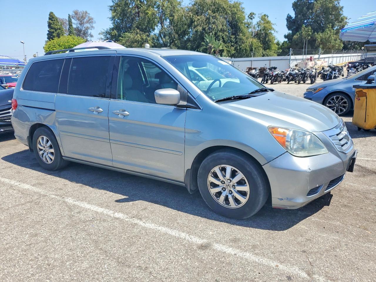 2009 Honda Odyssey Exl Gray vin: 5FNRL38769B008474