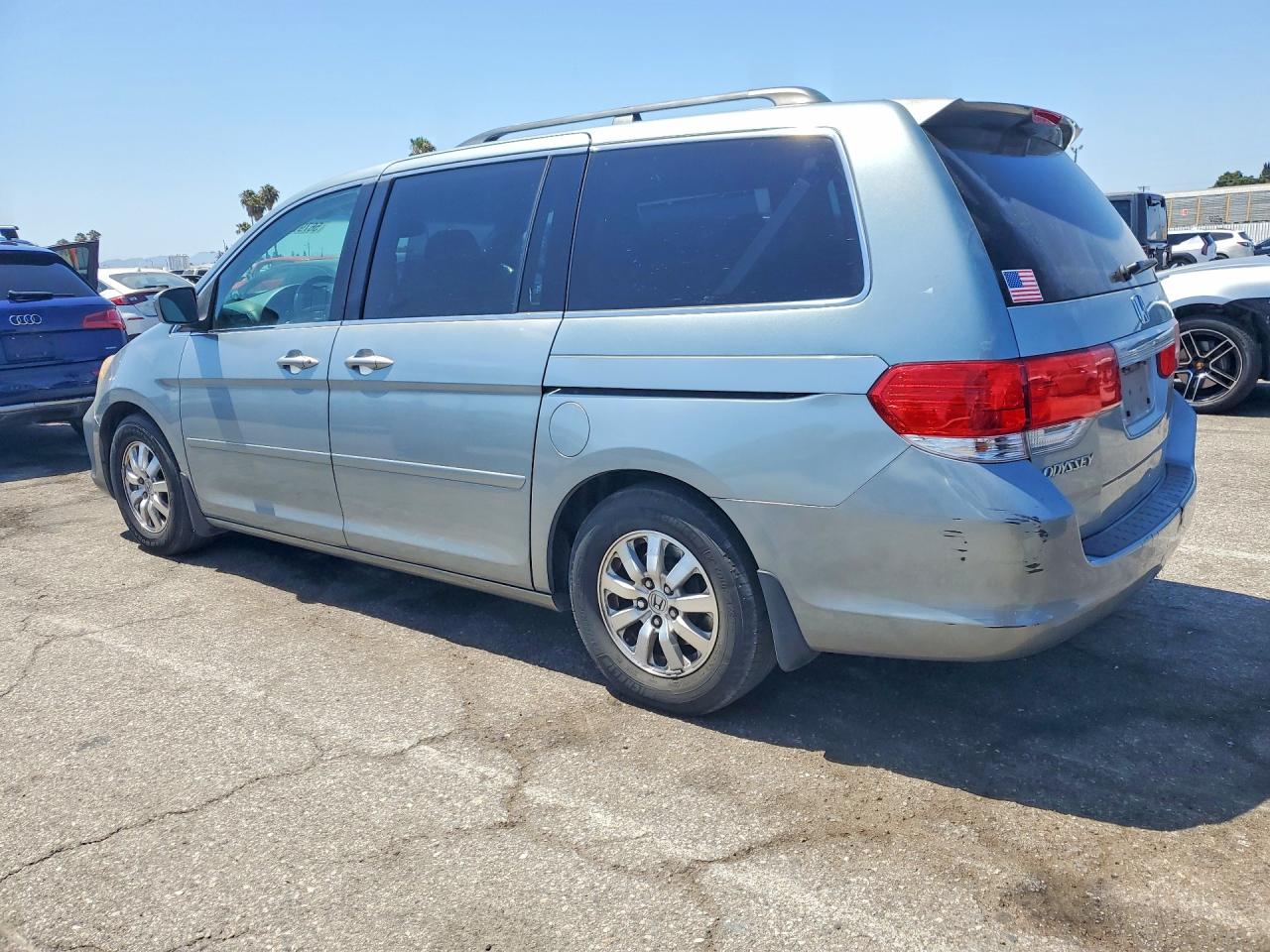 2009 Honda Odyssey Exl Gray vin: 5FNRL38769B008474