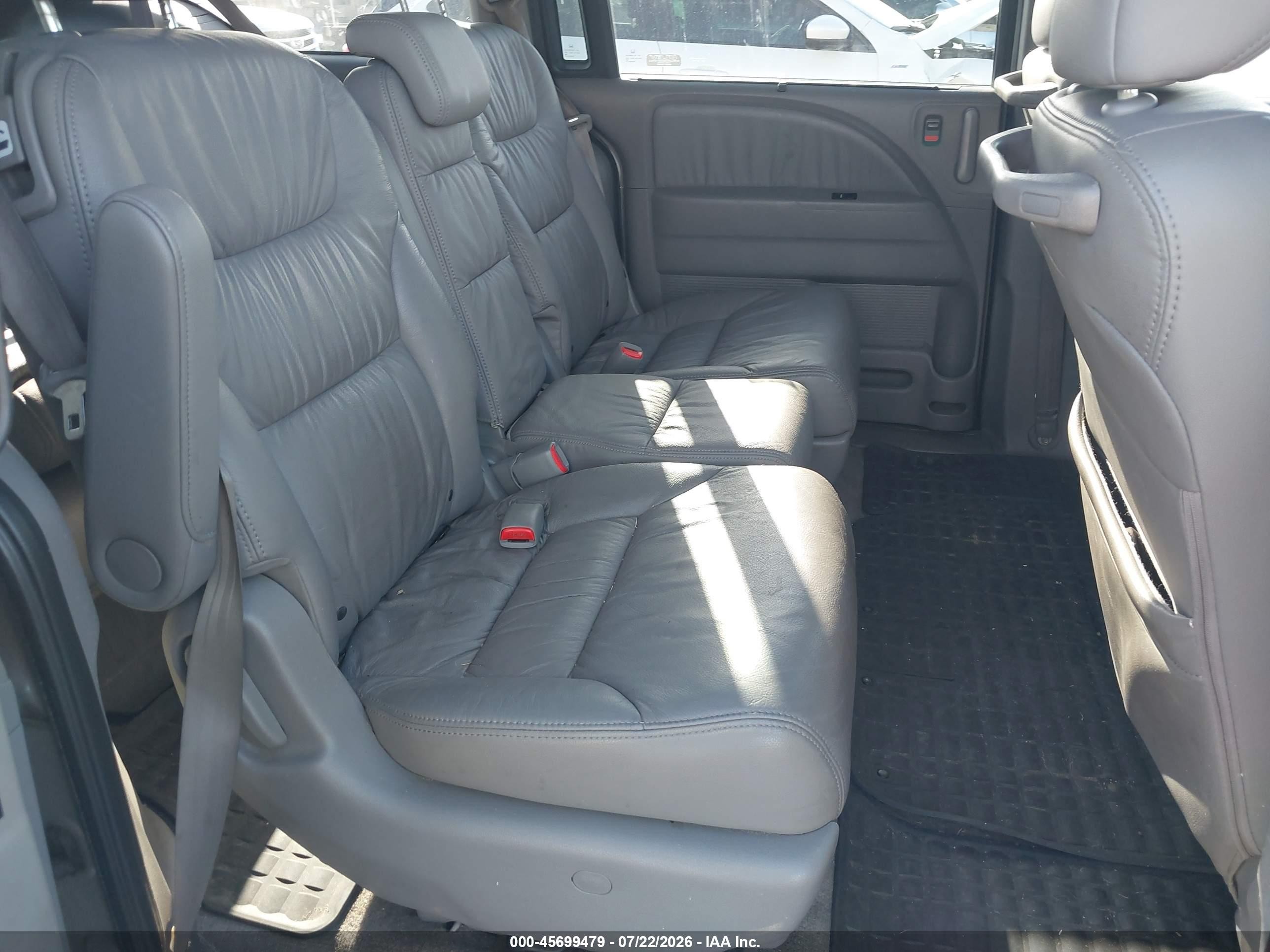 2009 Honda Odyssey Ex-l Silver vin: 5FNRL38769B026599