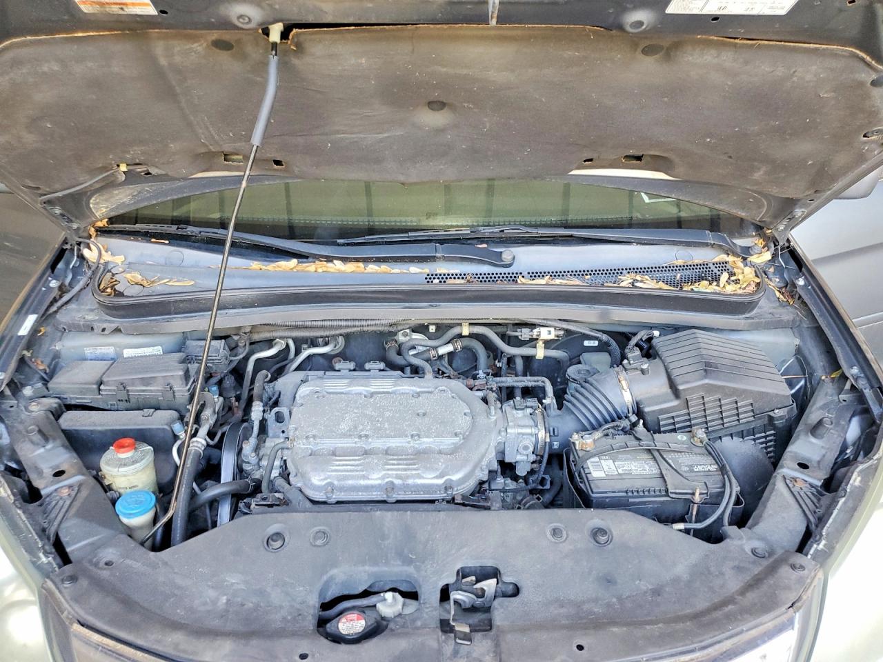 2009 Honda Odyssey Ex Серый vin: 5FNRL38769B402962
