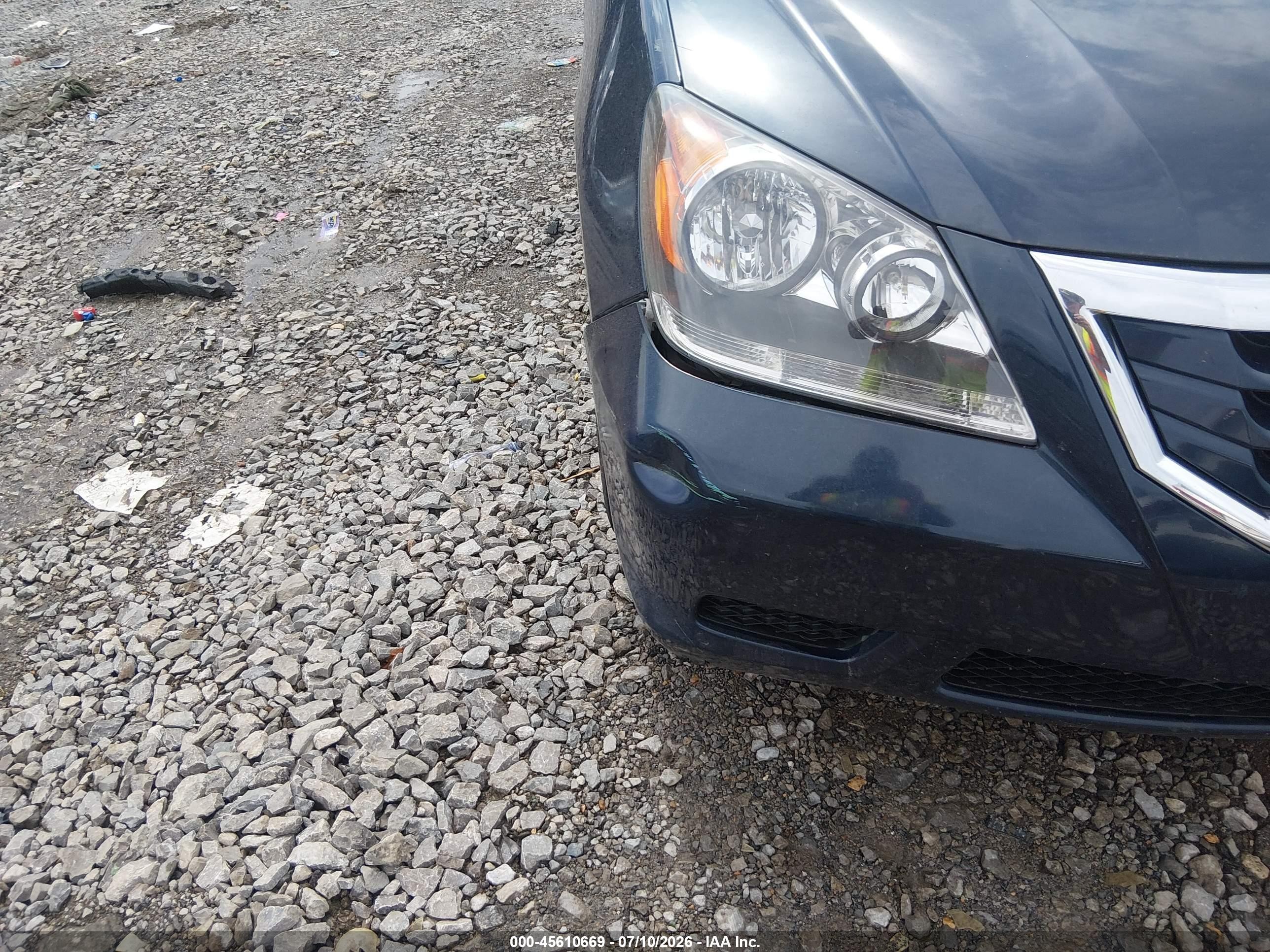 2009 Honda Odyssey Ex-l Gray vin: 5FNRL38769B411693