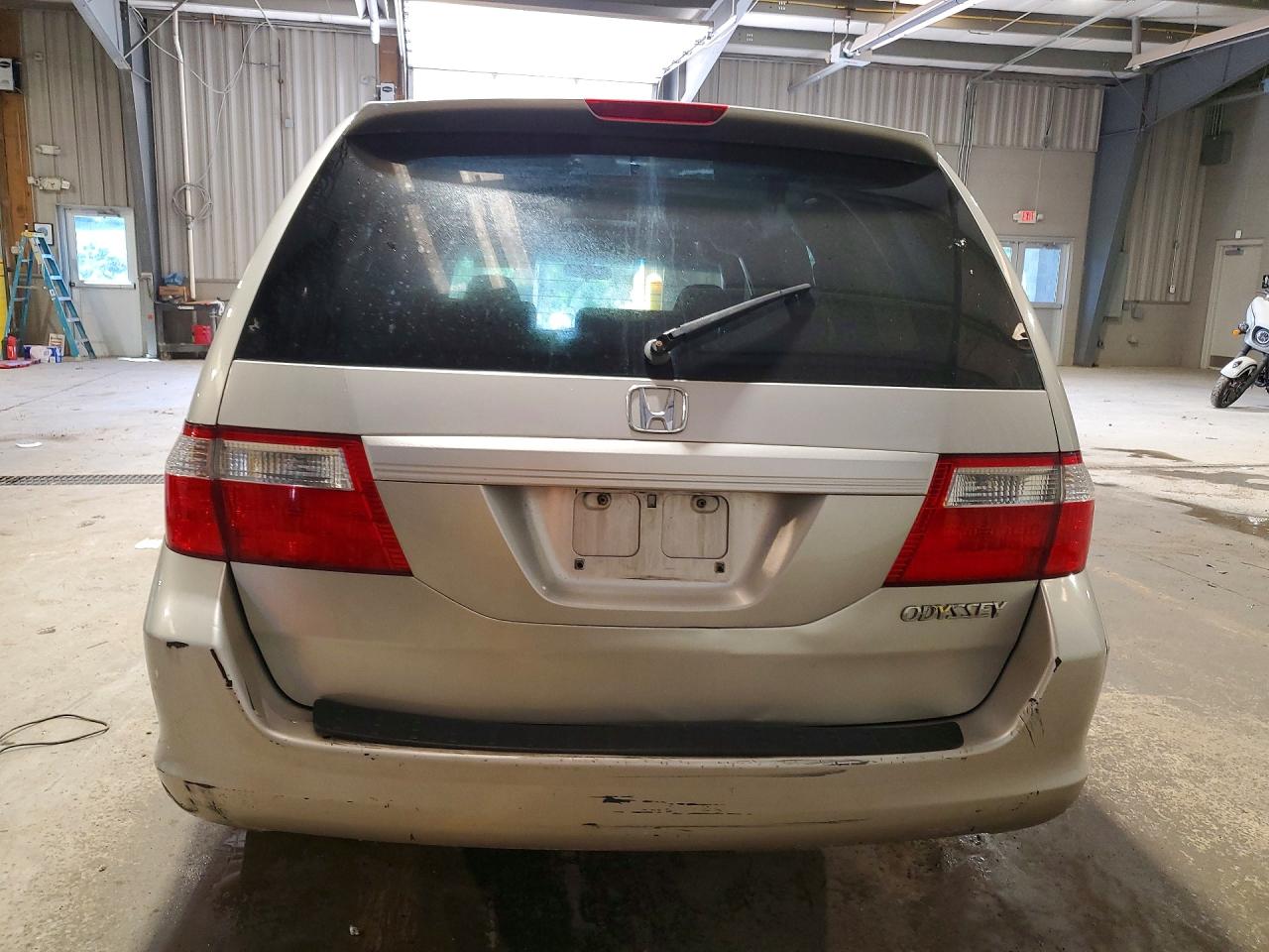 2005 Honda Odyssey Exl Silver vin: 5FNRL38775B050761