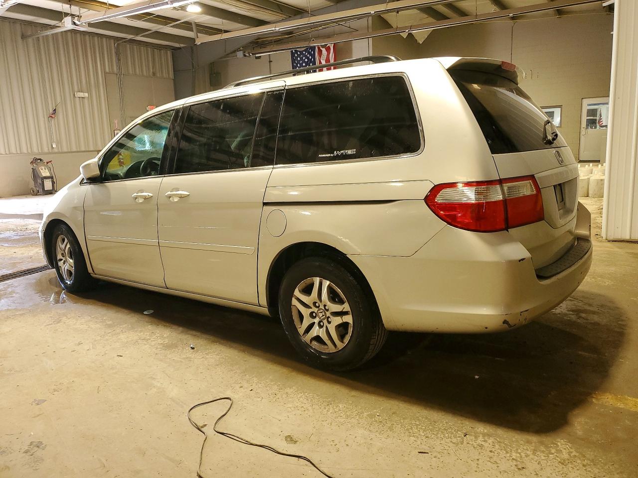 2005 Honda Odyssey Exl Silver vin: 5FNRL38775B050761