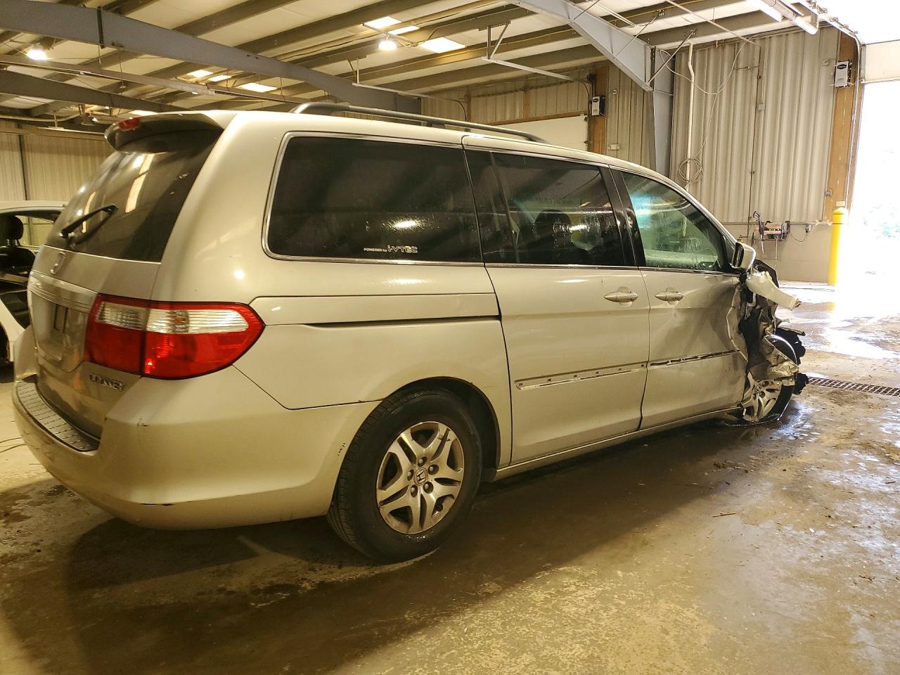 2005 Honda Odyssey Exl Silver vin: 5FNRL38775B050761