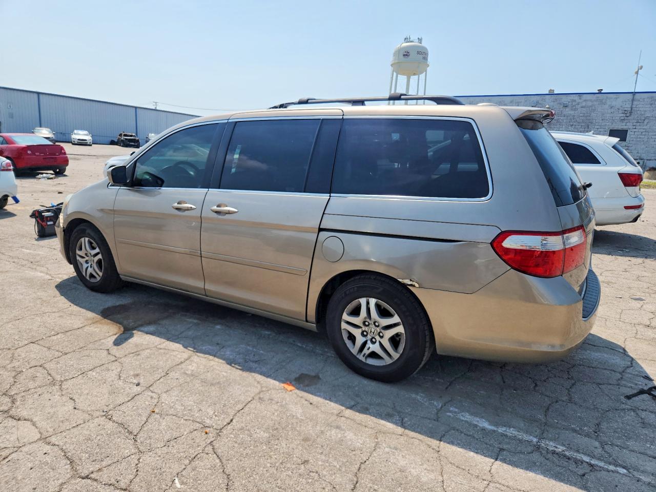 2005 Honda Odyssey Exl Tan vin: 5FNRL38775B108769
