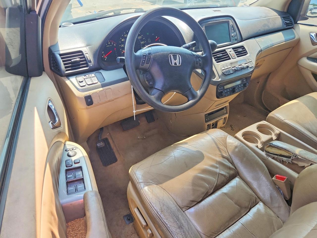 2005 Honda Odyssey Exl Tan vin: 5FNRL38775B108769