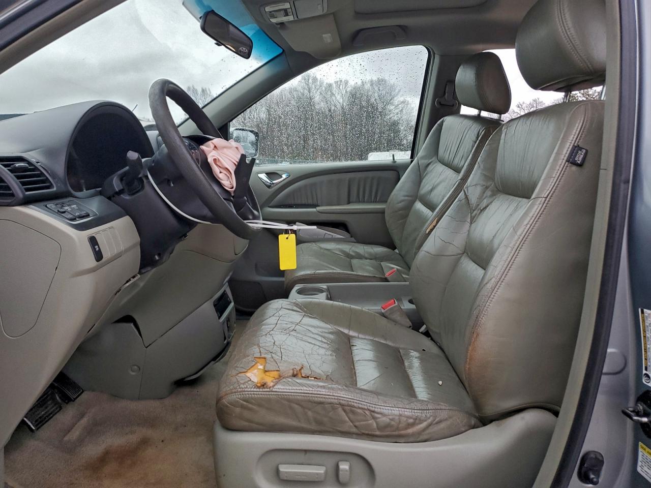 2005 Honda Odyssey Exl Silver vin: 5FNRL38775B134658