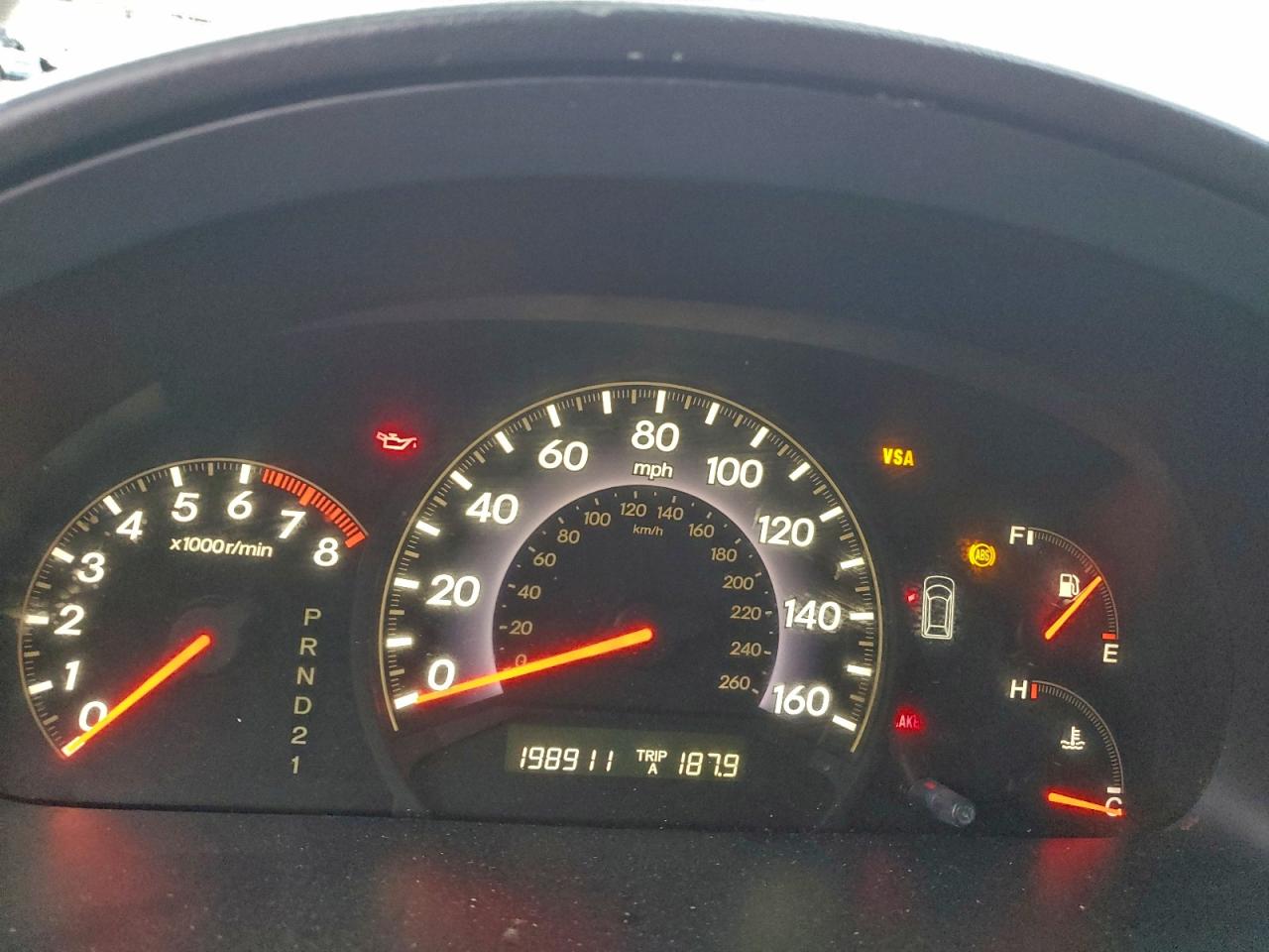 2005 Honda Odyssey Exl Silver vin: 5FNRL38775B134658