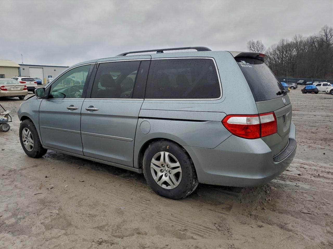 2005 Honda Odyssey Exl Silver vin: 5FNRL38775B134658