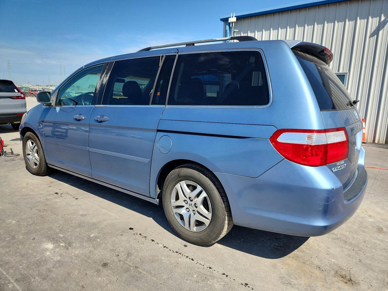 2006 Honda Odyssey Exl Blue vin: 5FNRL38776B025618