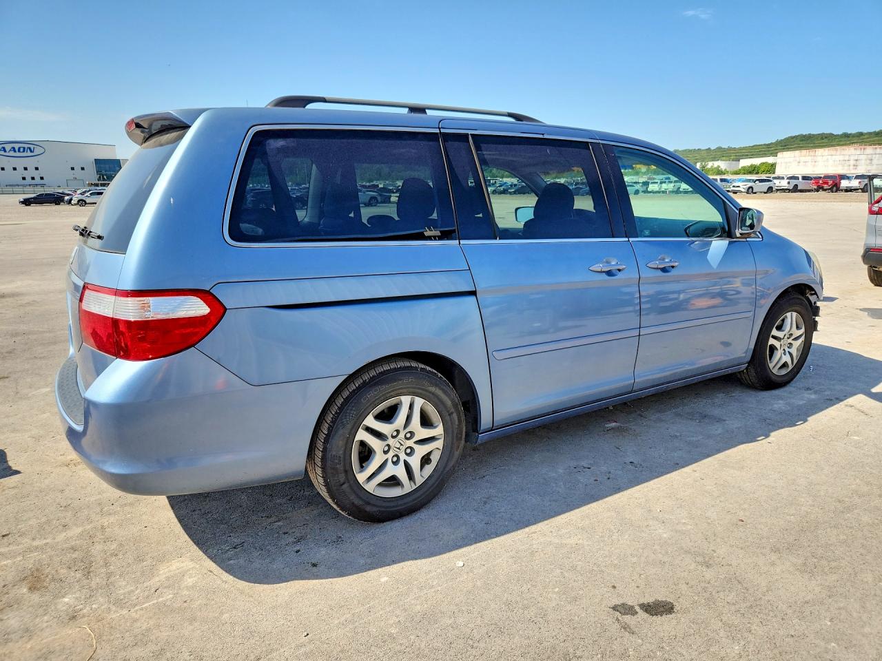 2006 Honda Odyssey Exl Blue vin: 5FNRL38776B025618