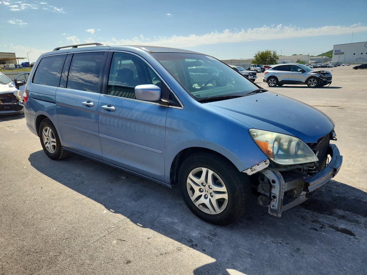 2006 Honda Odyssey Exl Blue vin: 5FNRL38776B025618