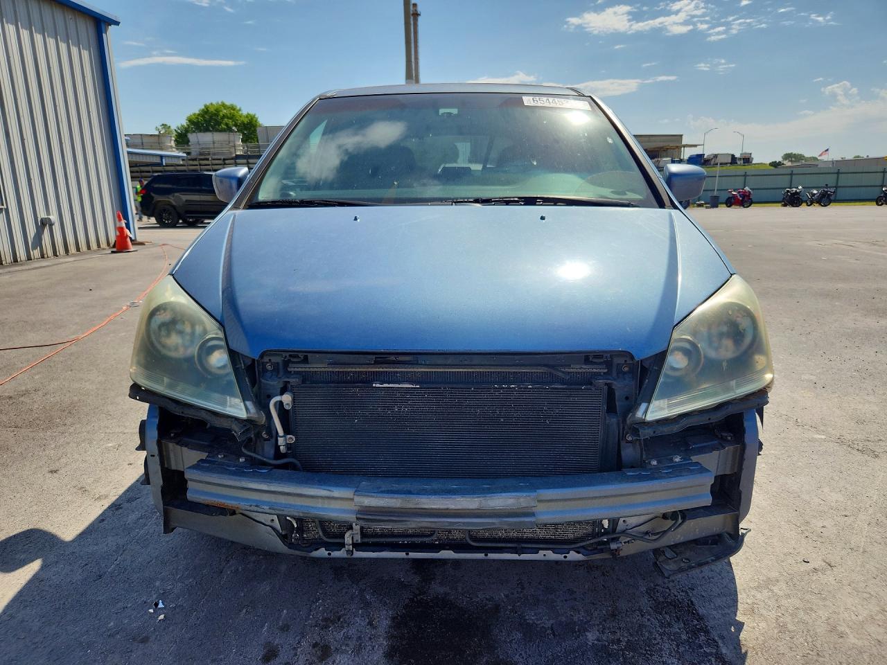 2006 Honda Odyssey Exl Blue vin: 5FNRL38776B025618