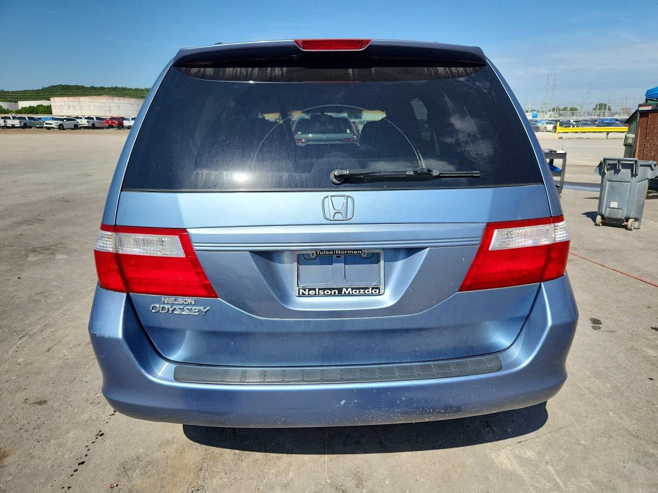 2006 Honda Odyssey Exl Blue vin: 5FNRL38776B025618