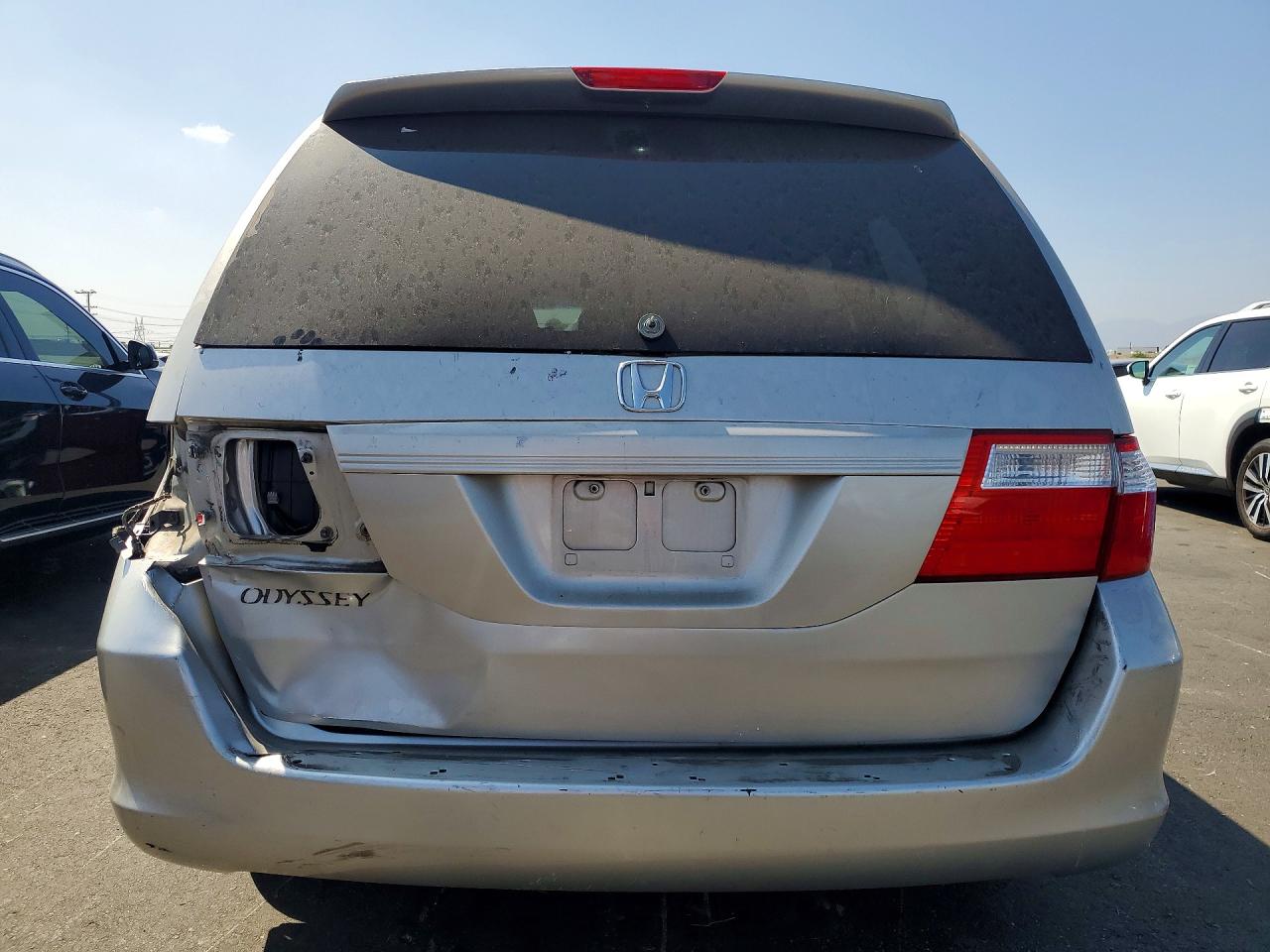 2006 Honda Odyssey Exl Gray vin: 5FNRL38776B027174