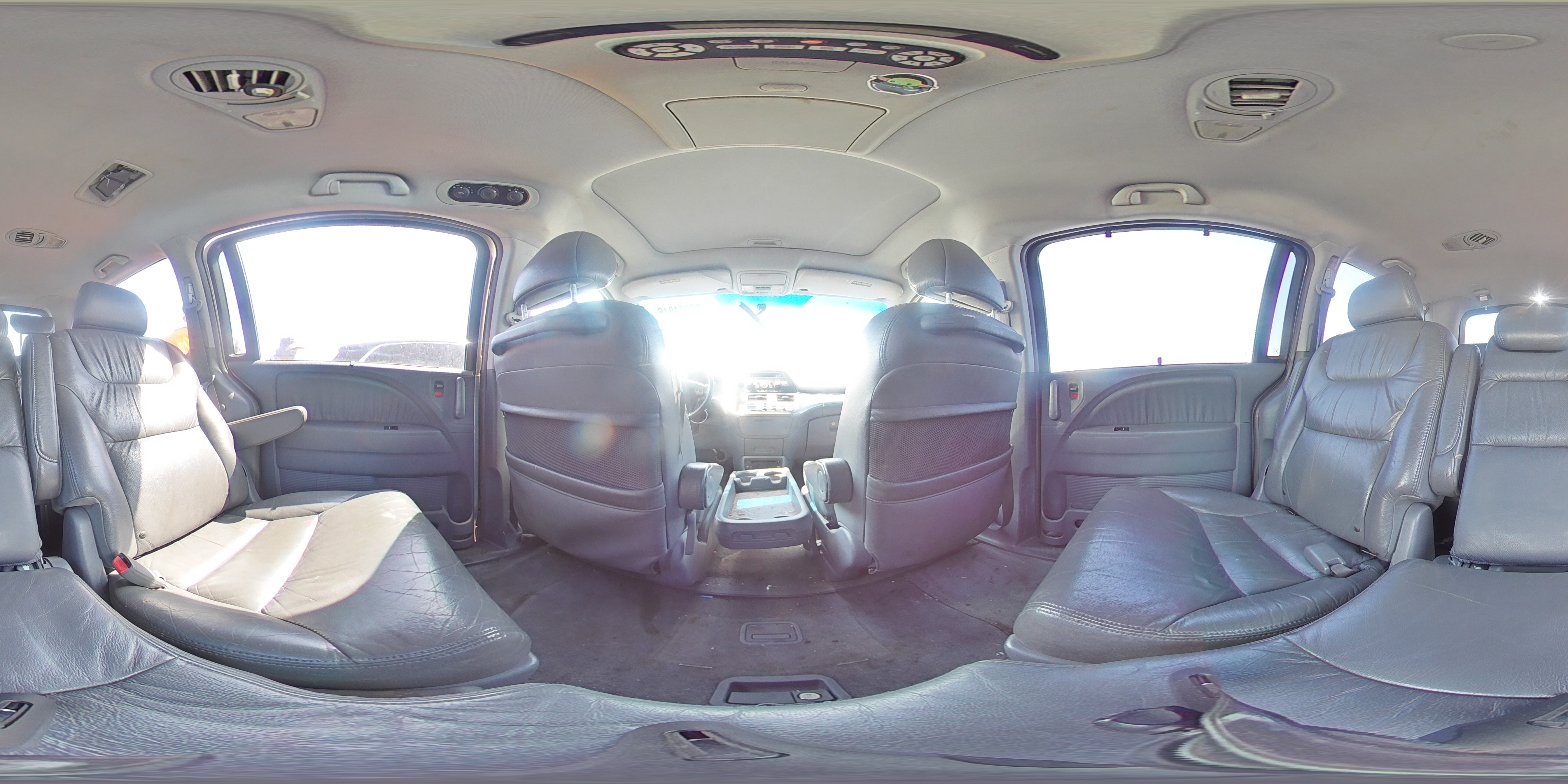 2006 Honda Odyssey Exl Gray vin: 5FNRL38776B027174