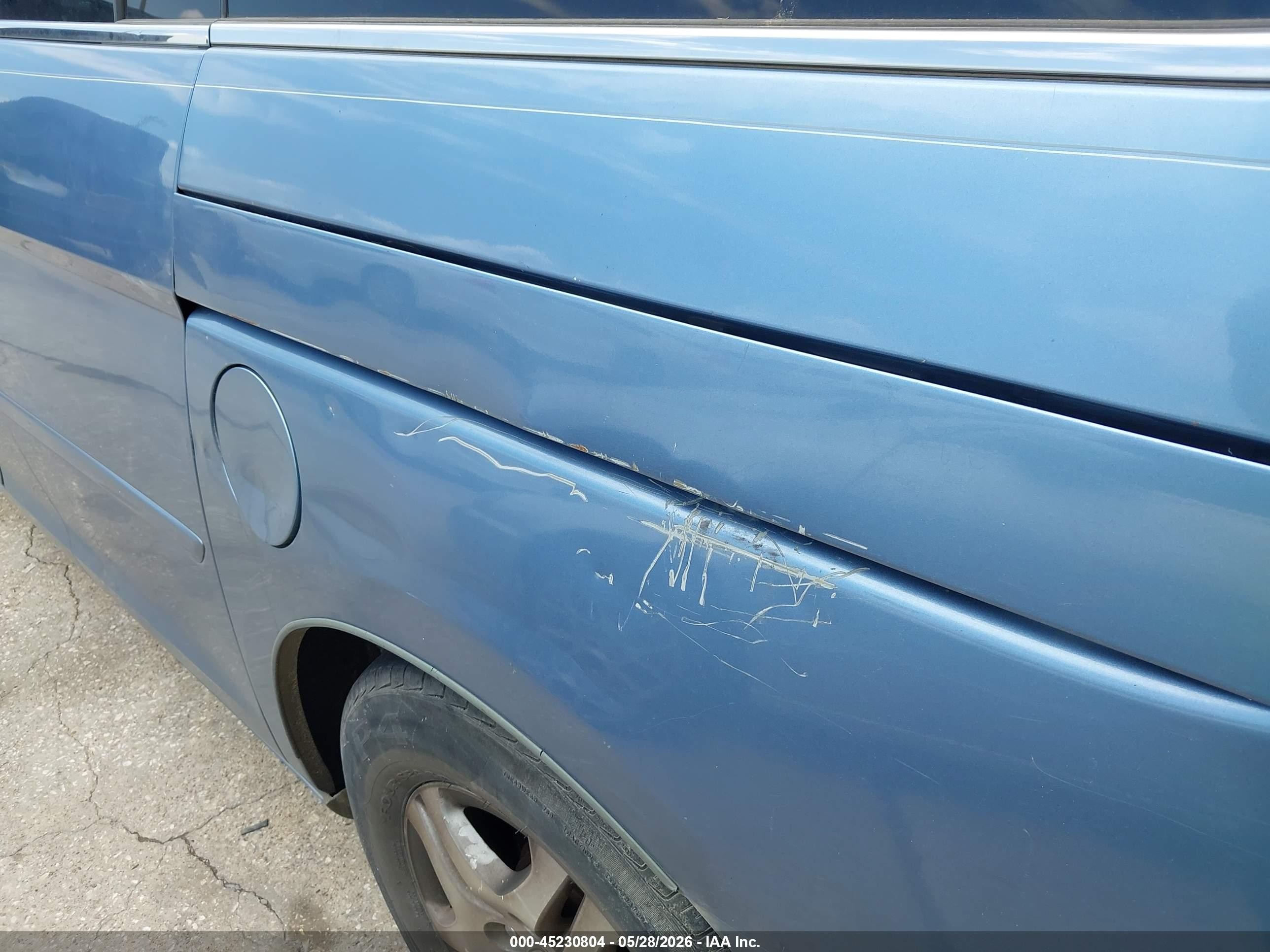 2006 Honda Odyssey Ex-l Синий vin: 5FNRL38776B072714
