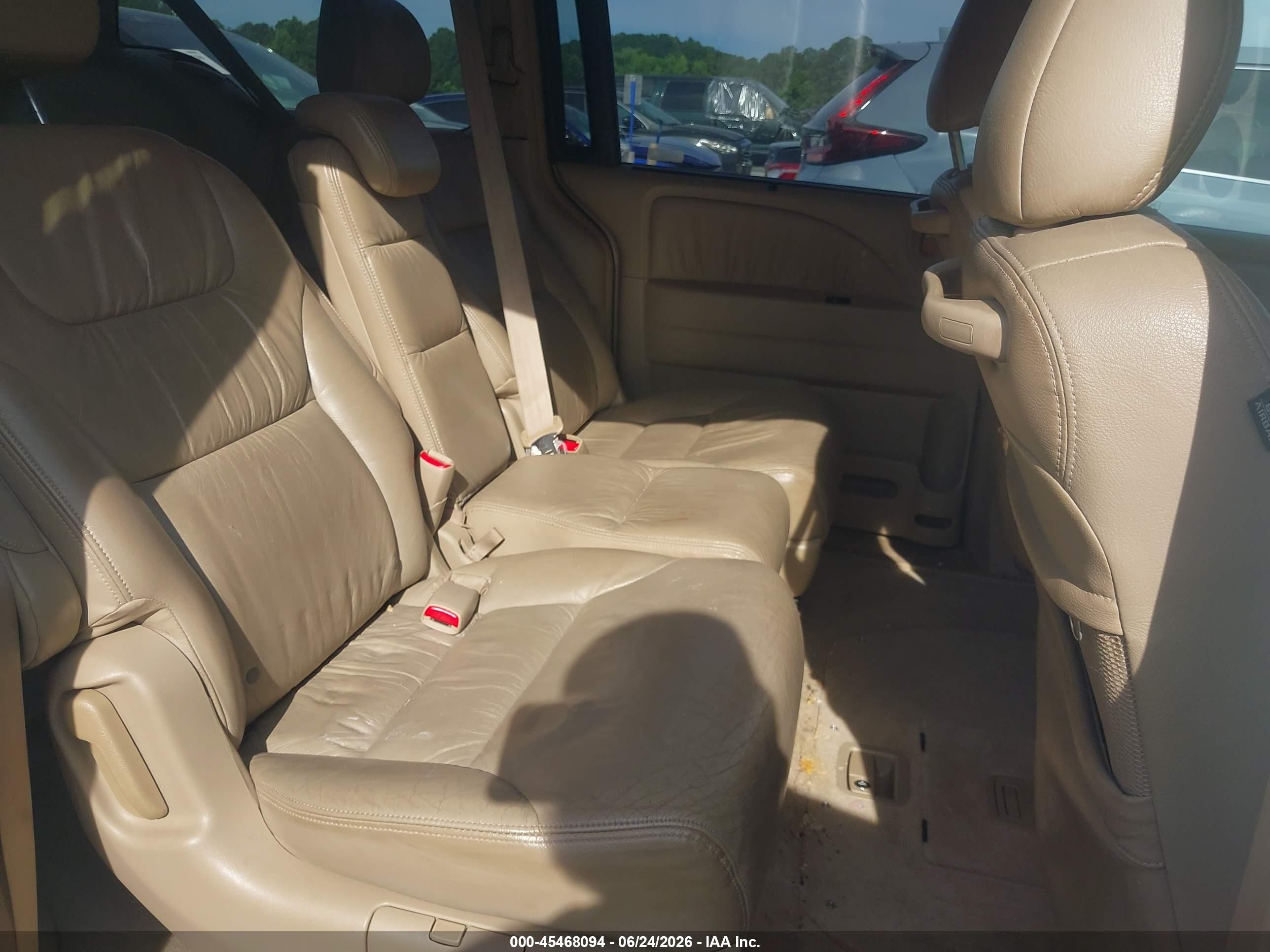 2006 Honda Odyssey Ex-l Белый vin: 5FNRL38776B074222