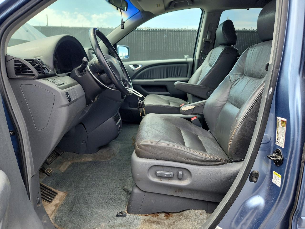 2006 Honda Odyssey Exl Blue vin: 5FNRL38776B076486
