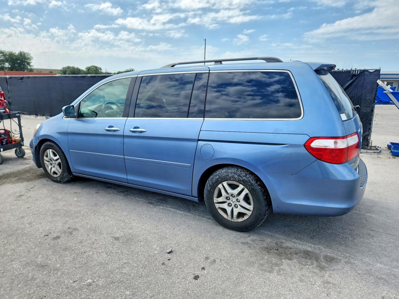 2006 Honda Odyssey Exl Blue vin: 5FNRL38776B076486