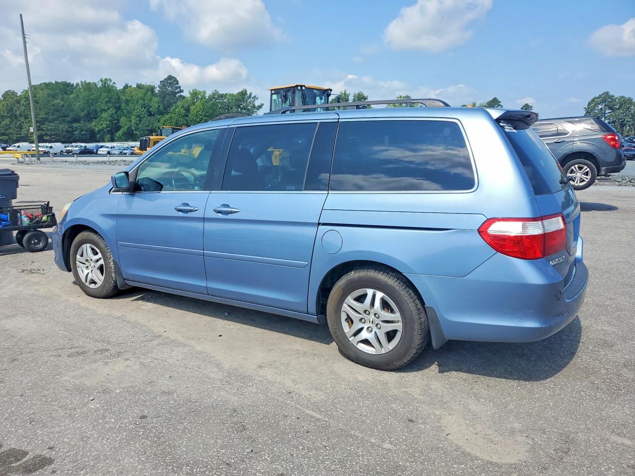2006 Honda Odyssey Exl Blue vin: 5FNRL38776B080313