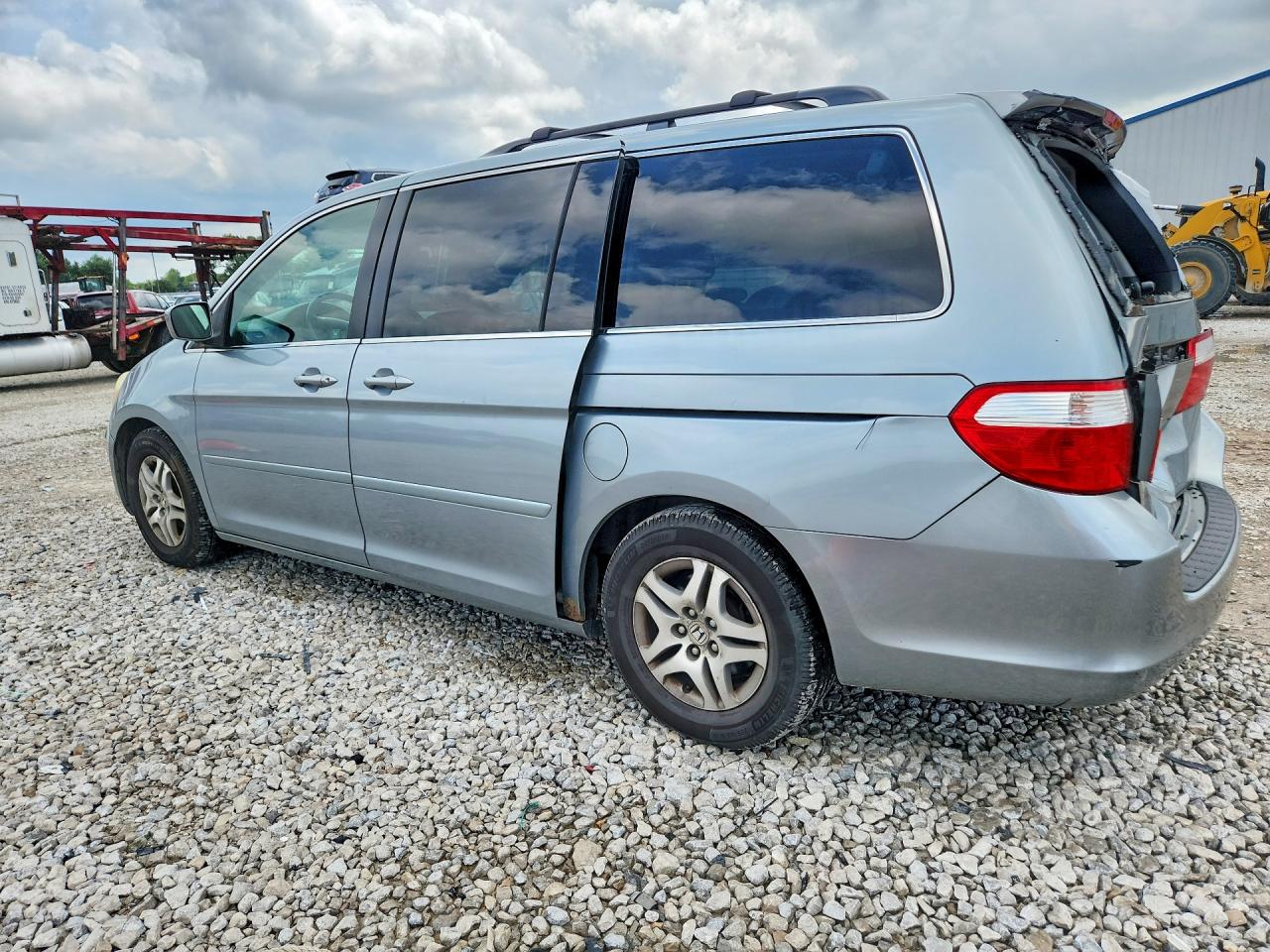 2006 Honda Odyssey Exl Silver vin: 5FNRL38776B096172