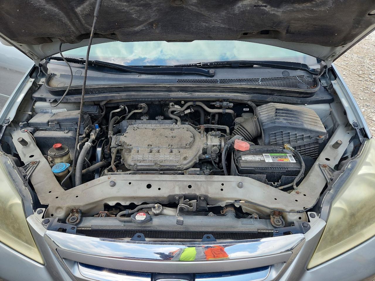 2006 Honda Odyssey Exl Silver vin: 5FNRL38776B096172