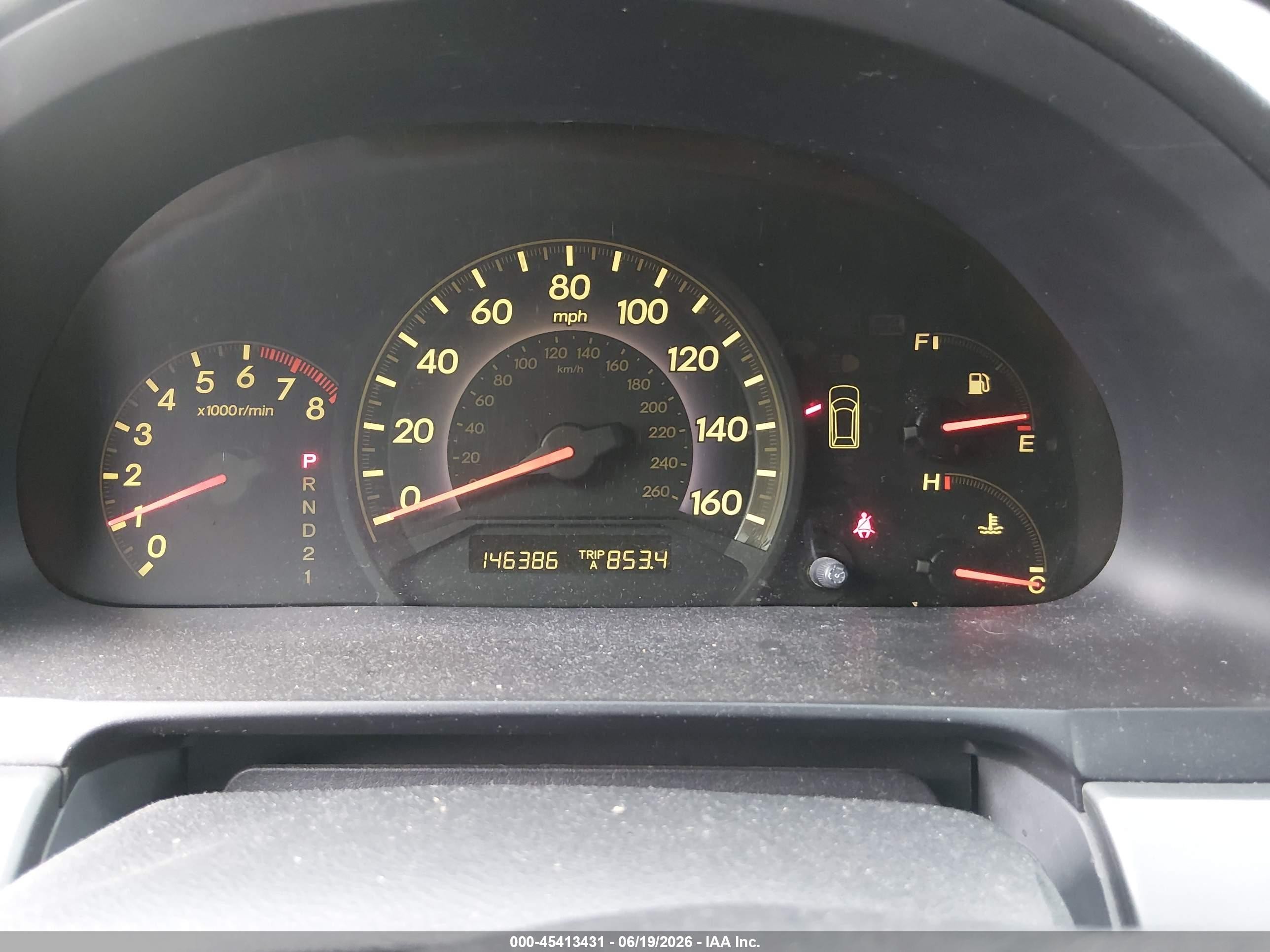 2006 Honda Odyssey Ex-l Blue vin: 5FNRL38776B110779