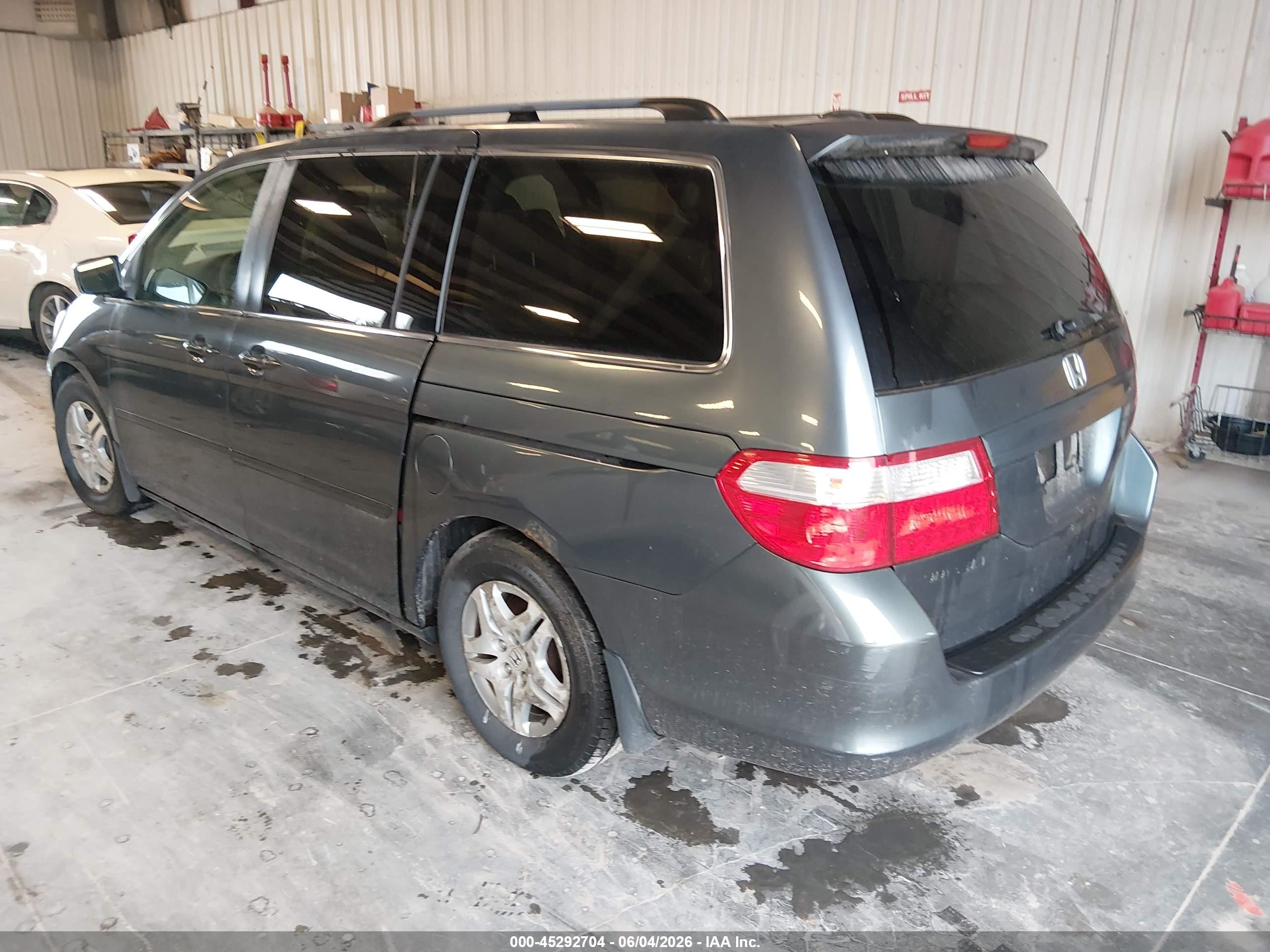 2006 Honda Odyssey Ex-l Gray vin: 5FNRL38776B446805