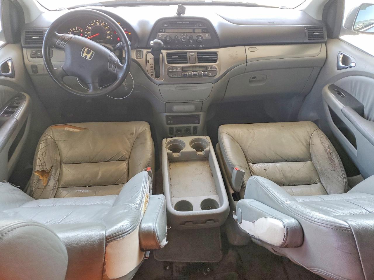 2007 Honda Odyssey Exl Blue vin: 5FNRL38777B068759