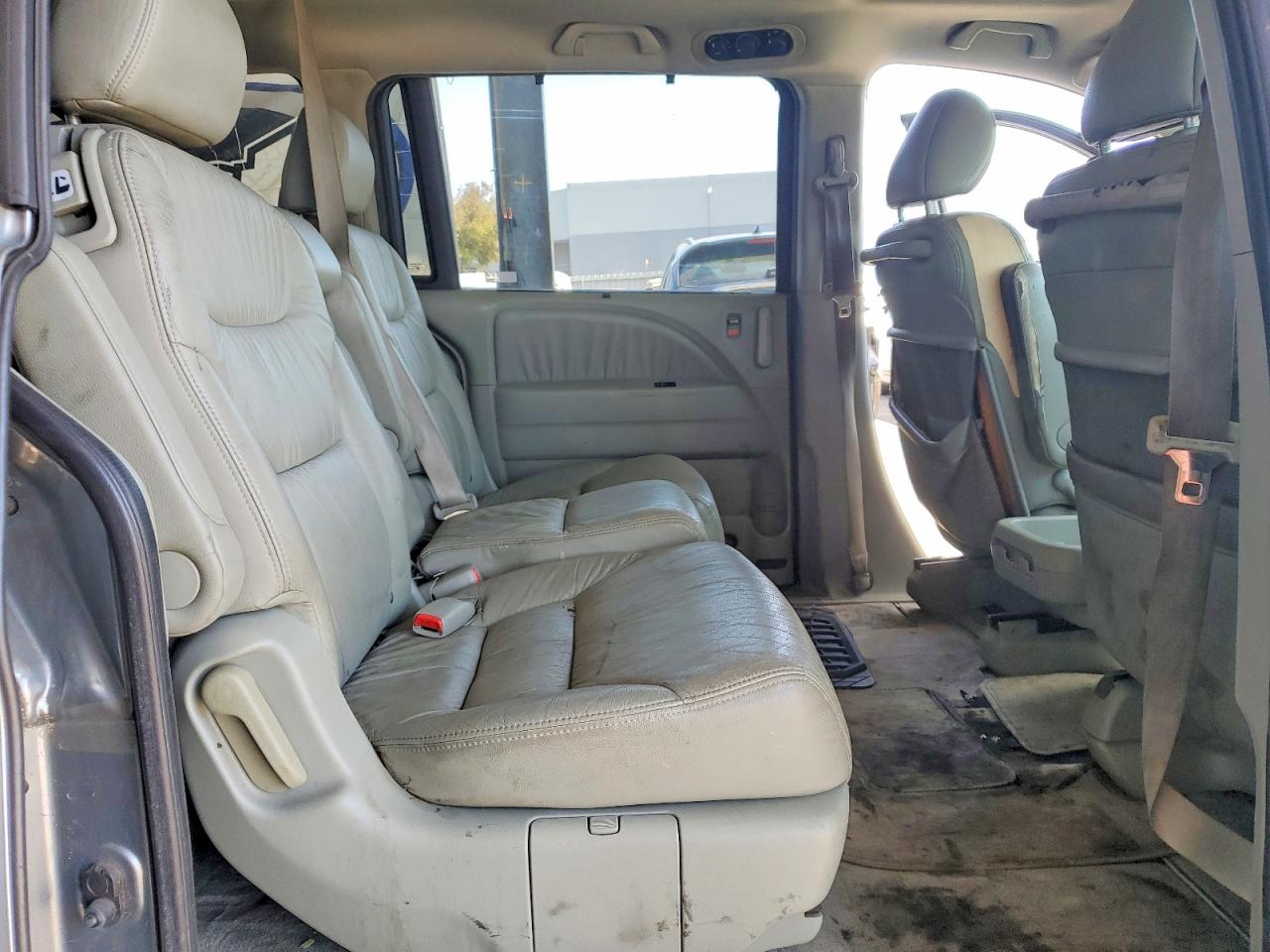 2007 Honda Odyssey Exl Blue vin: 5FNRL38777B068759