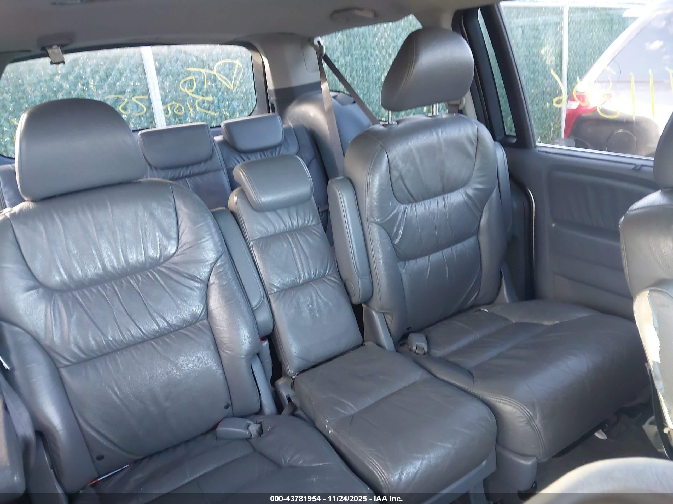 2007 Honda Odyssey Ex-l Серый vin: 5FNRL38777B094049
