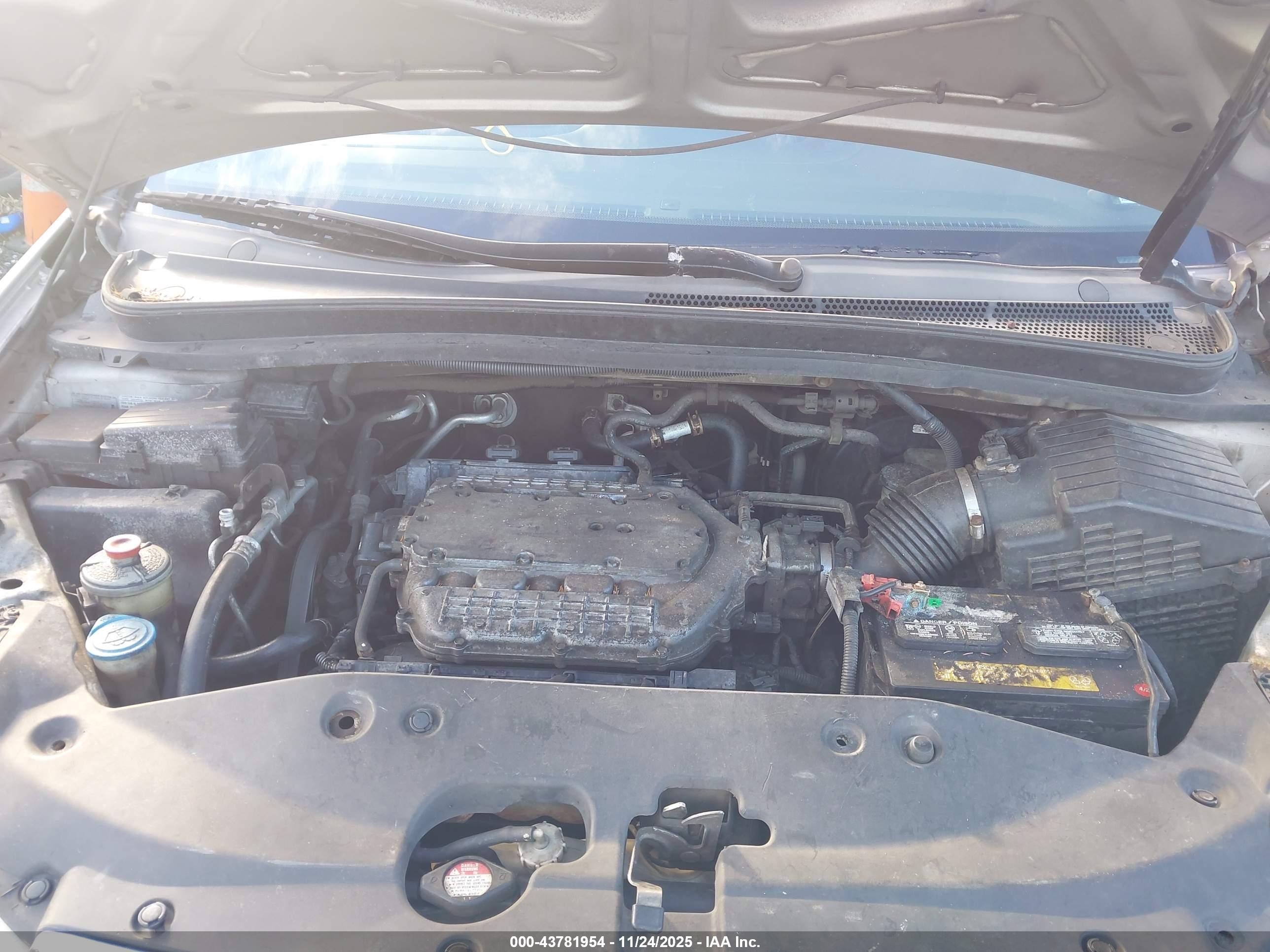2007 Honda Odyssey Ex-l Серый vin: 5FNRL38777B094049