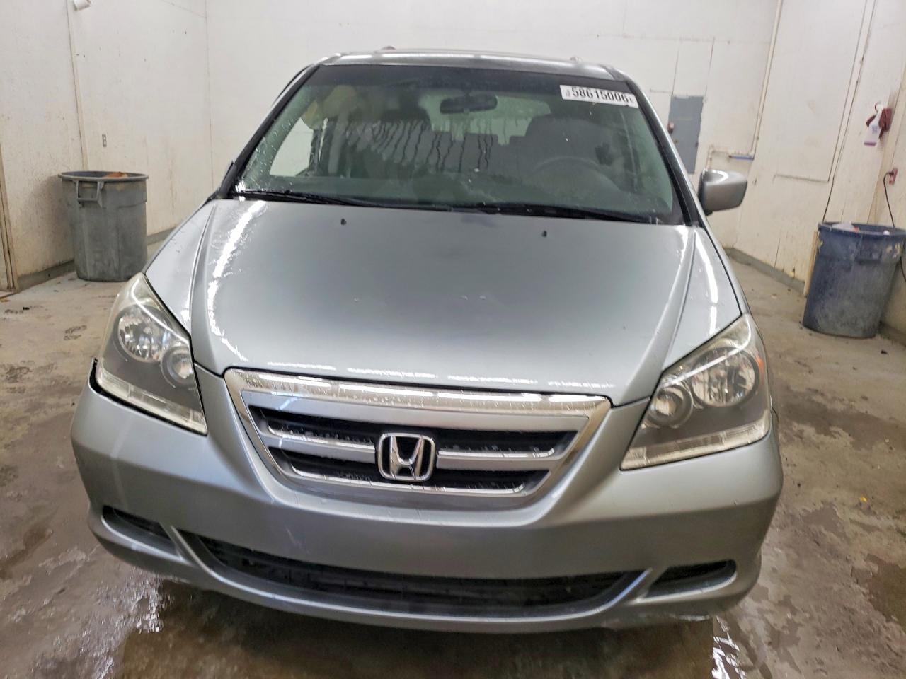 2007 Honda Odyssey Exl Silver vin: 5FNRL38777B135733