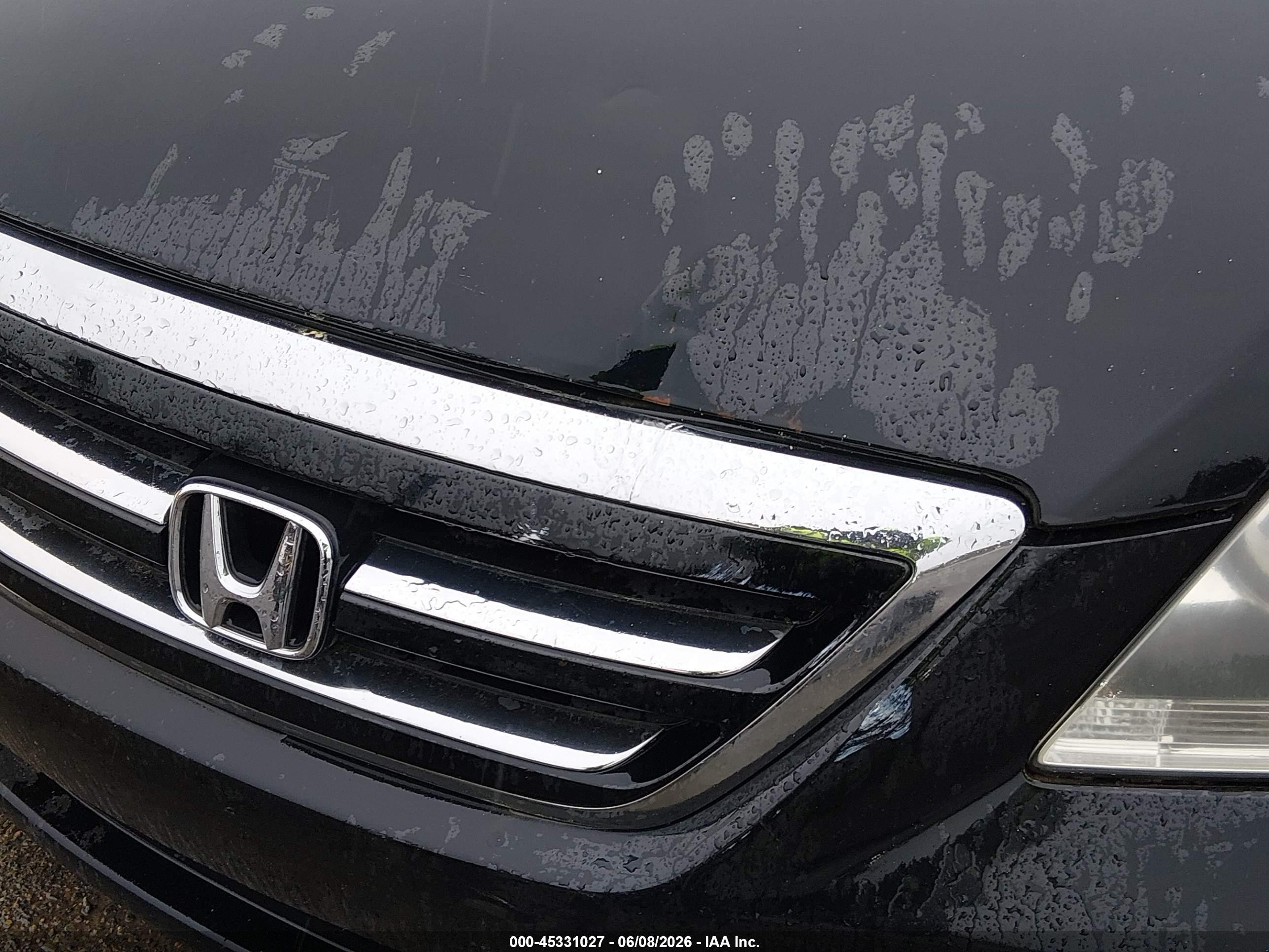 2007 Honda Odyssey Ex-l Black vin: 5FNRL38777B141208