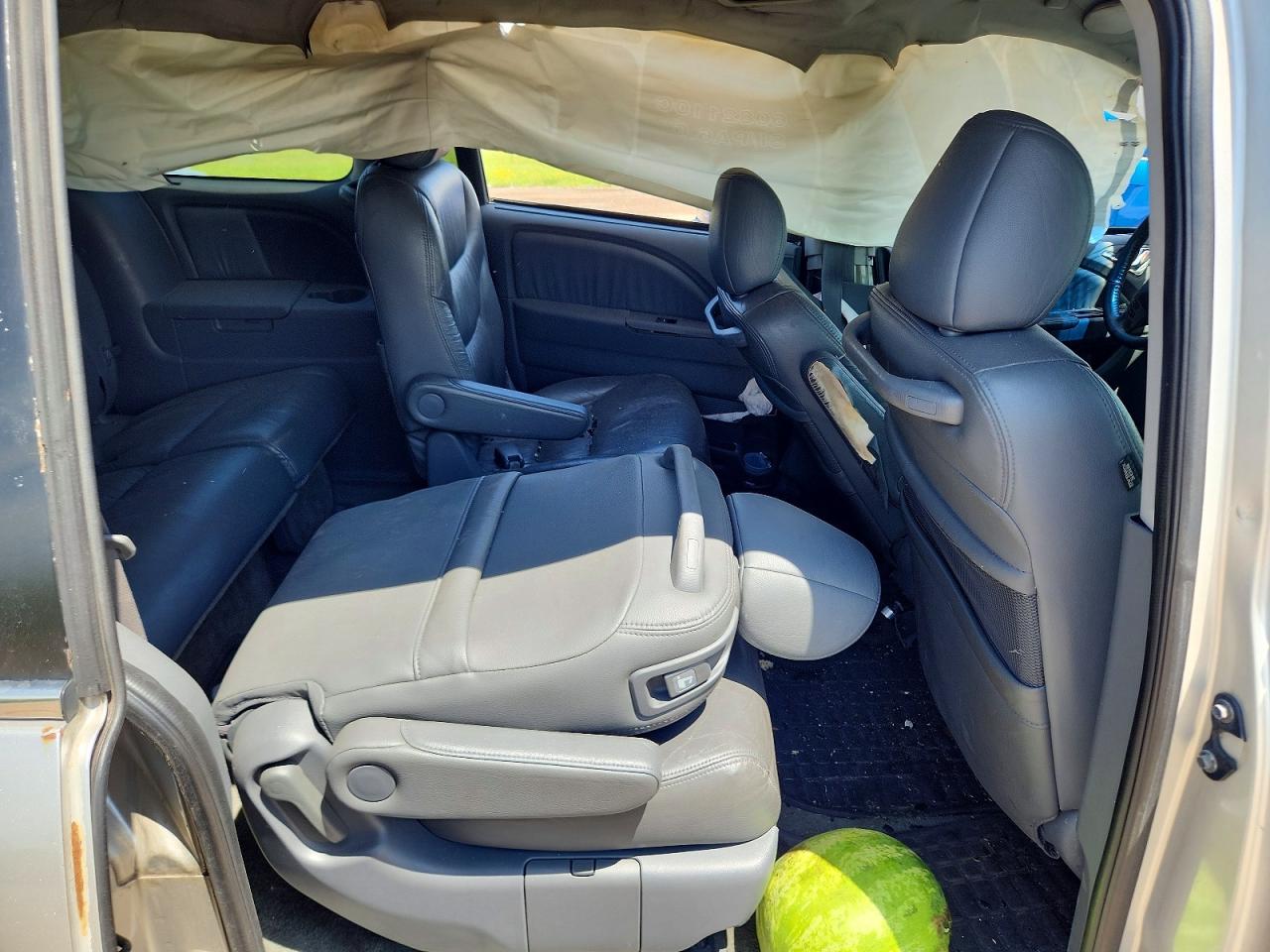 2007 Honda Odyssey Exl Silver vin: 5FNRL38777B409688