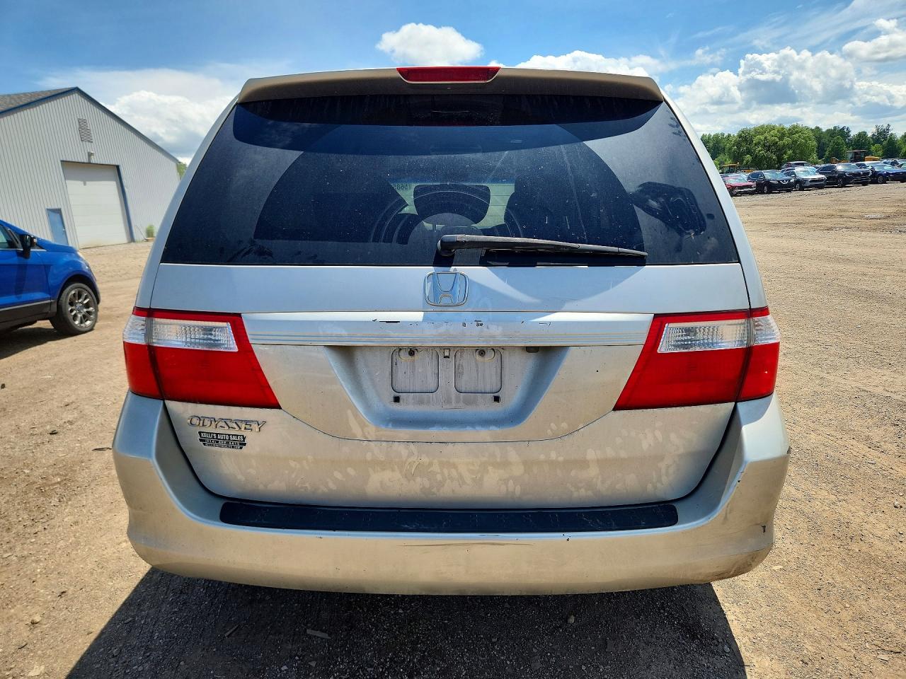 2007 Honda Odyssey Exl Silver vin: 5FNRL38777B409688